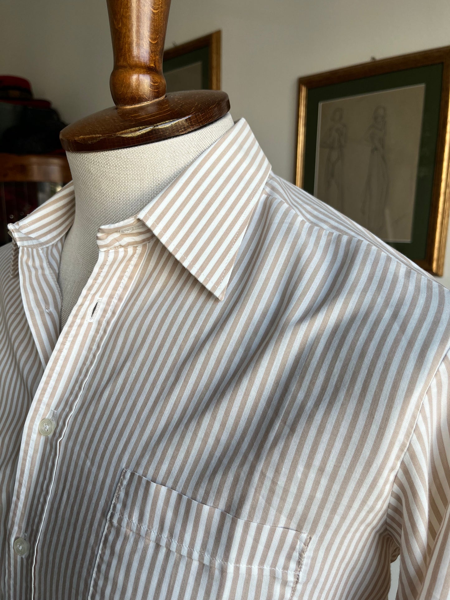 Camicia anni '70 a righe