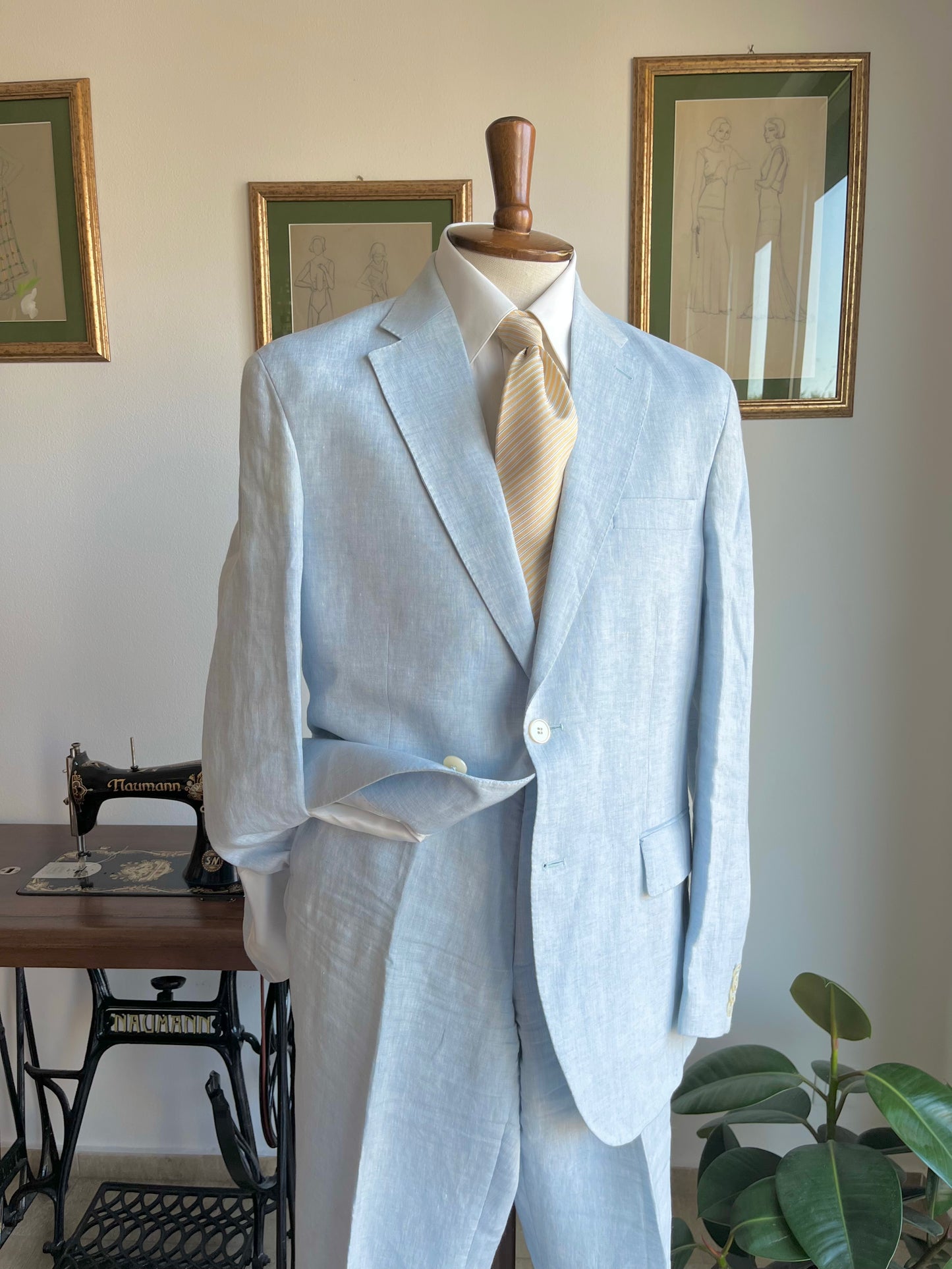 Completo Loro Piana puro lino