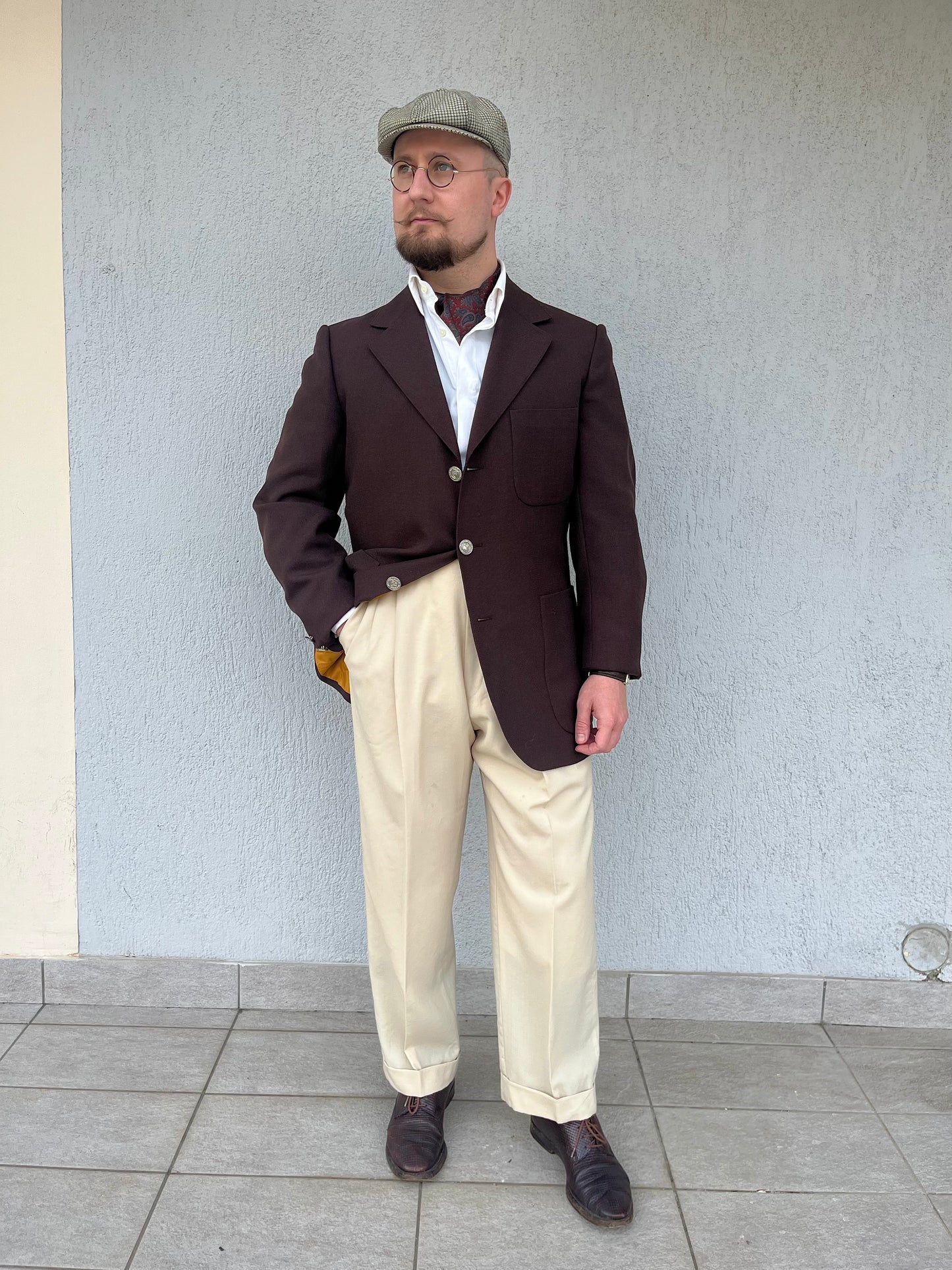 Blazer anni '70 marrone