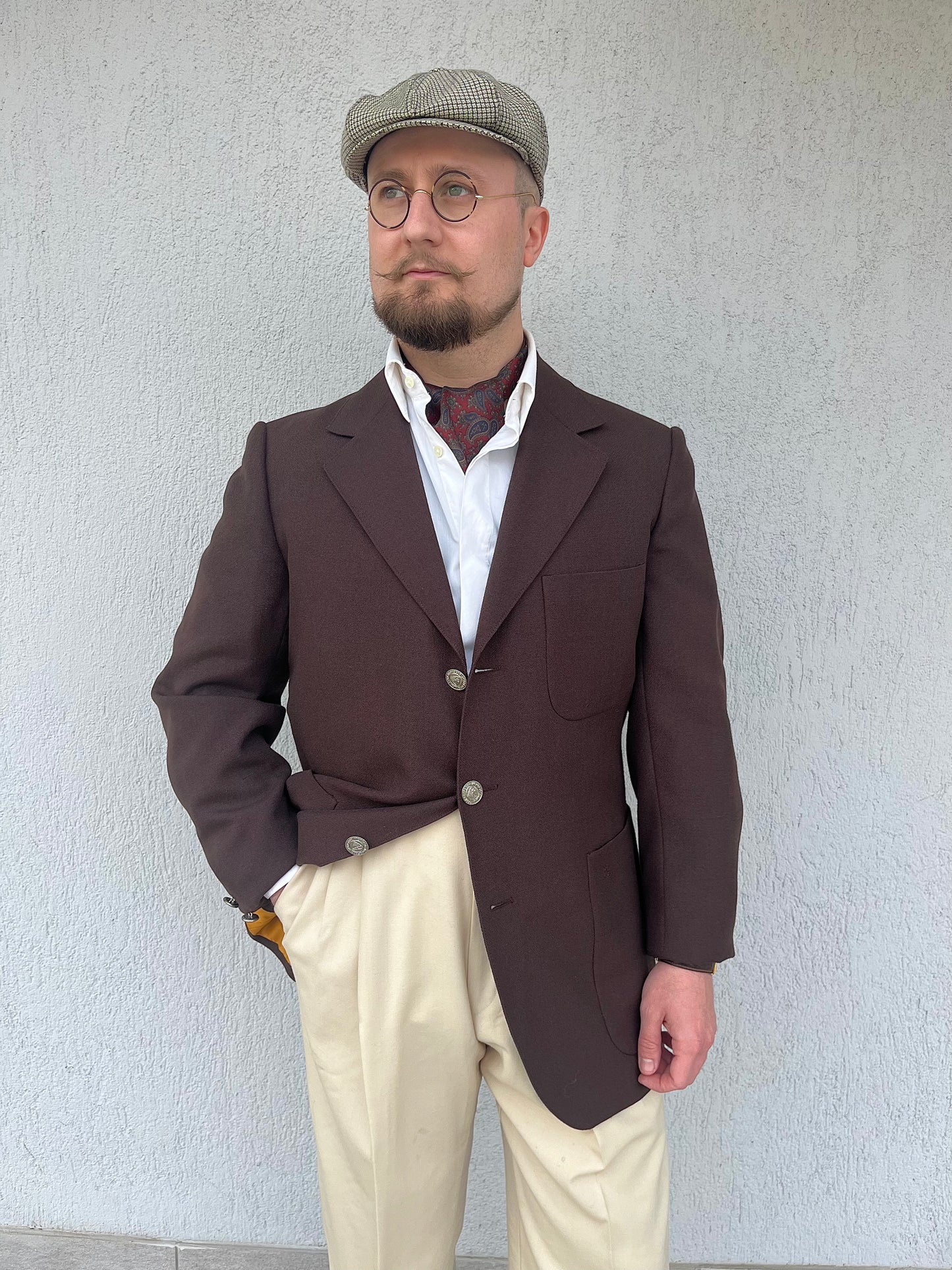 Blazer anni '70 marrone