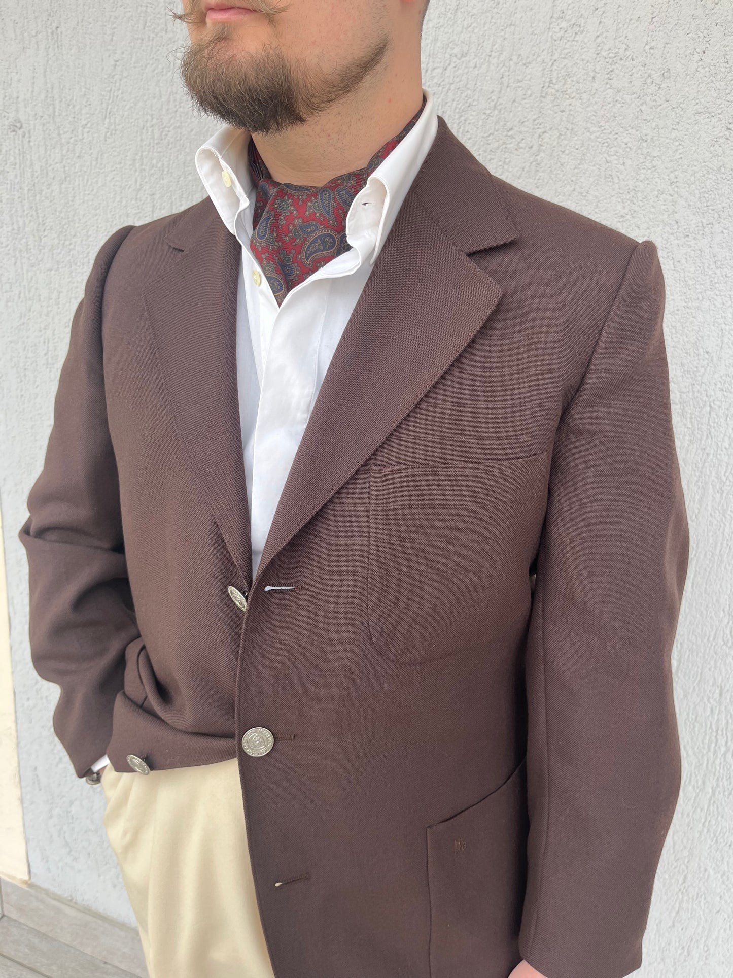 Blazer anni '70 marrone