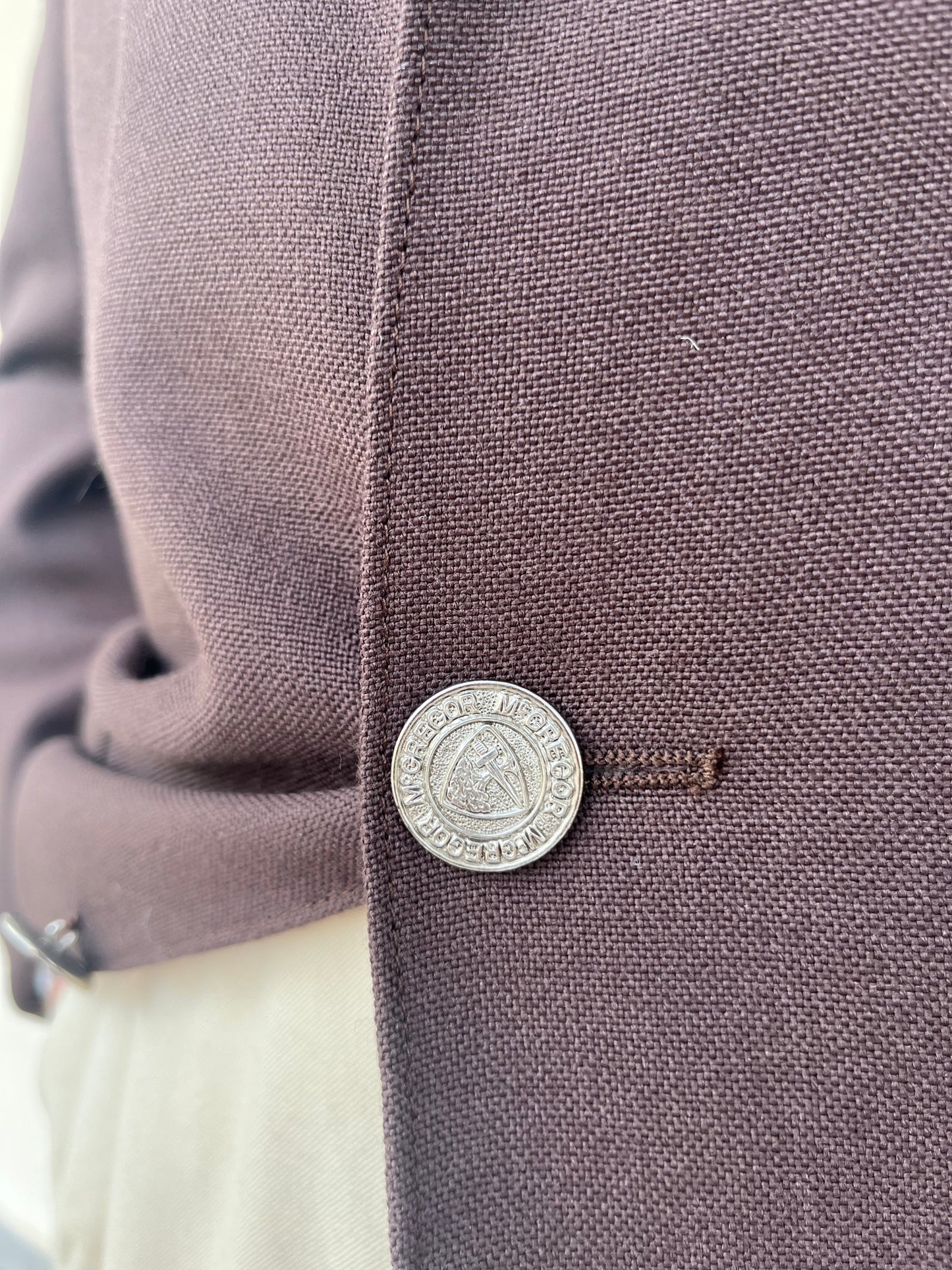 Blazer anni '70 marrone