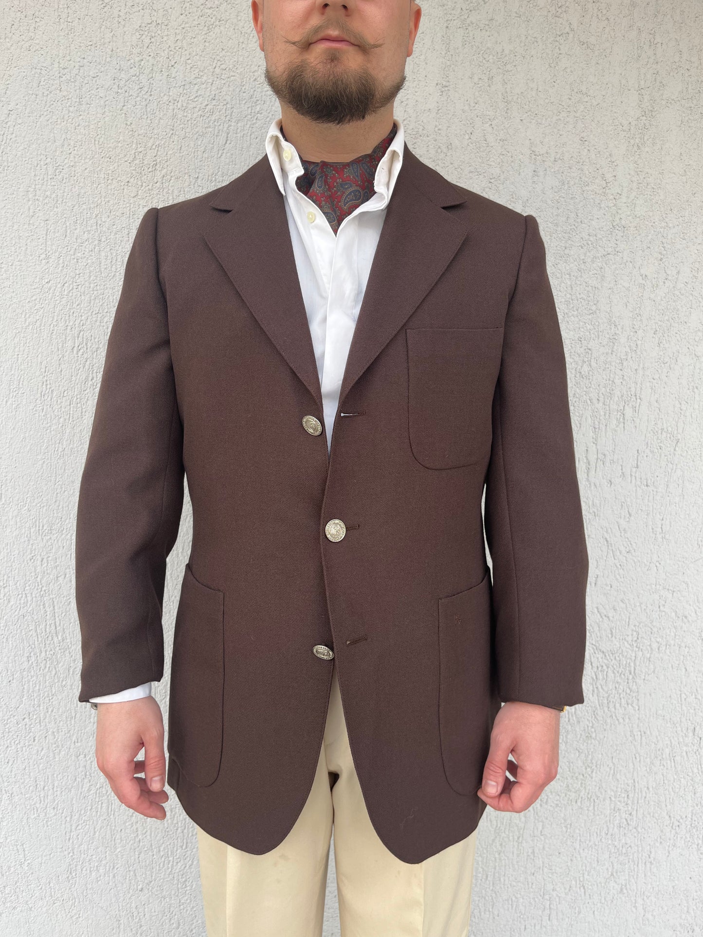 Blazer anni '70 marrone
