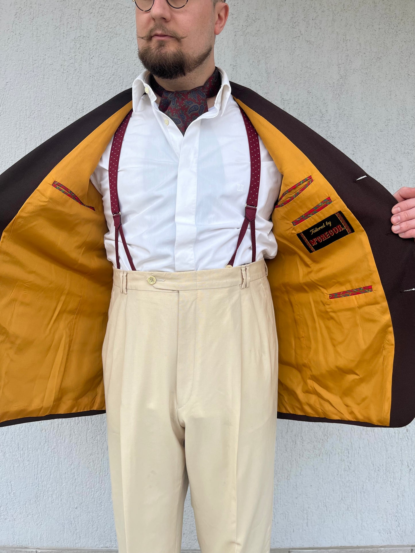 Blazer anni '70 marrone