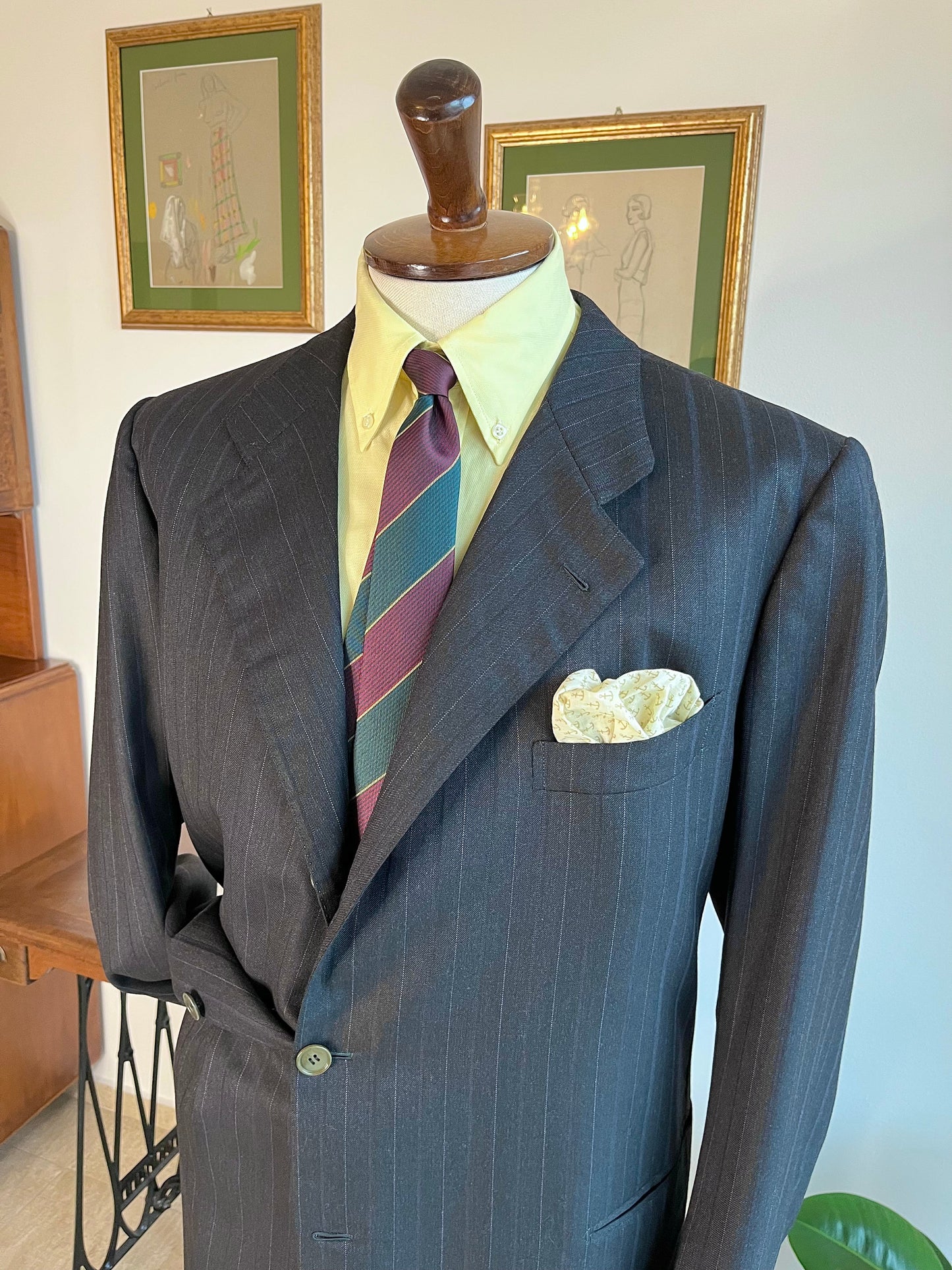 Completo anni '80 sartoriale tg. 60-62
