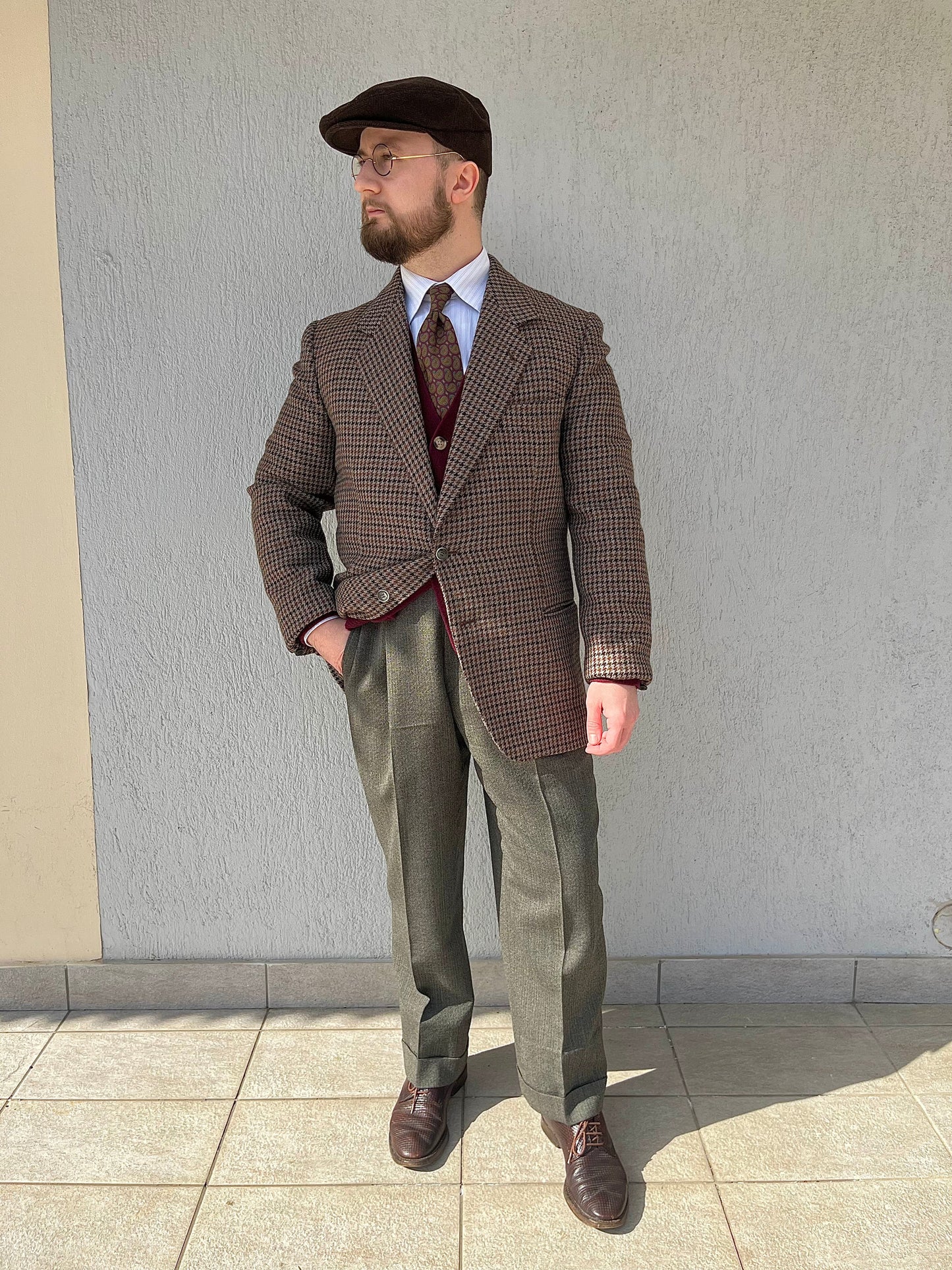 Giacca sartoriale anni '80