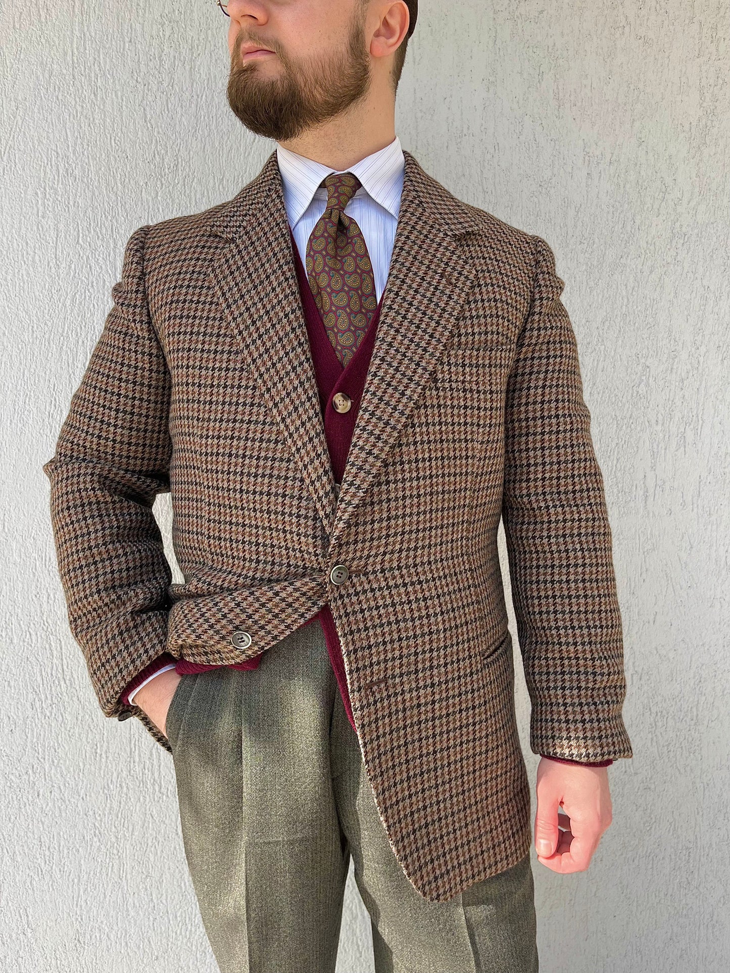 Giacca sartoriale anni '80