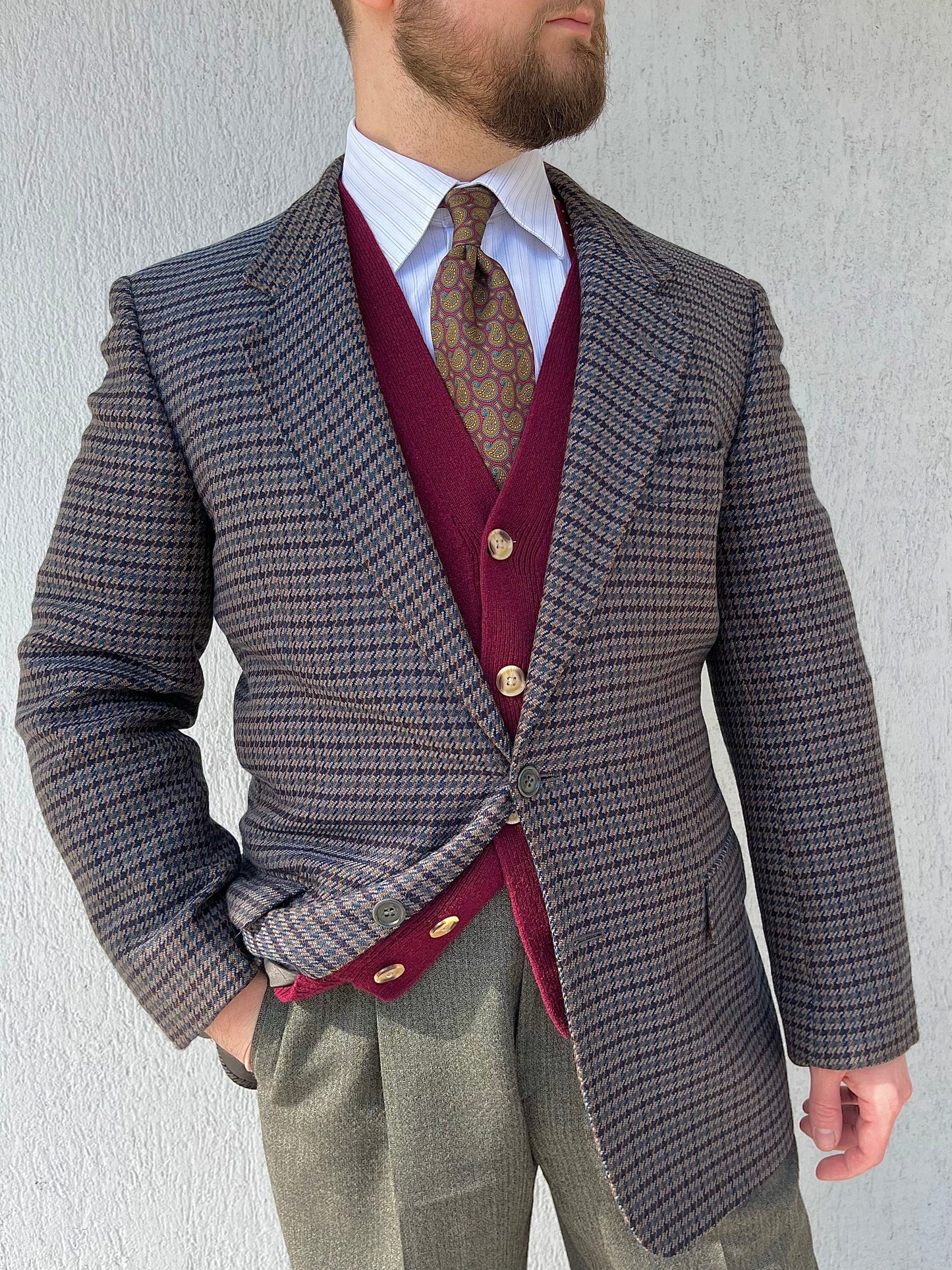Giacca anni '80 cashmere