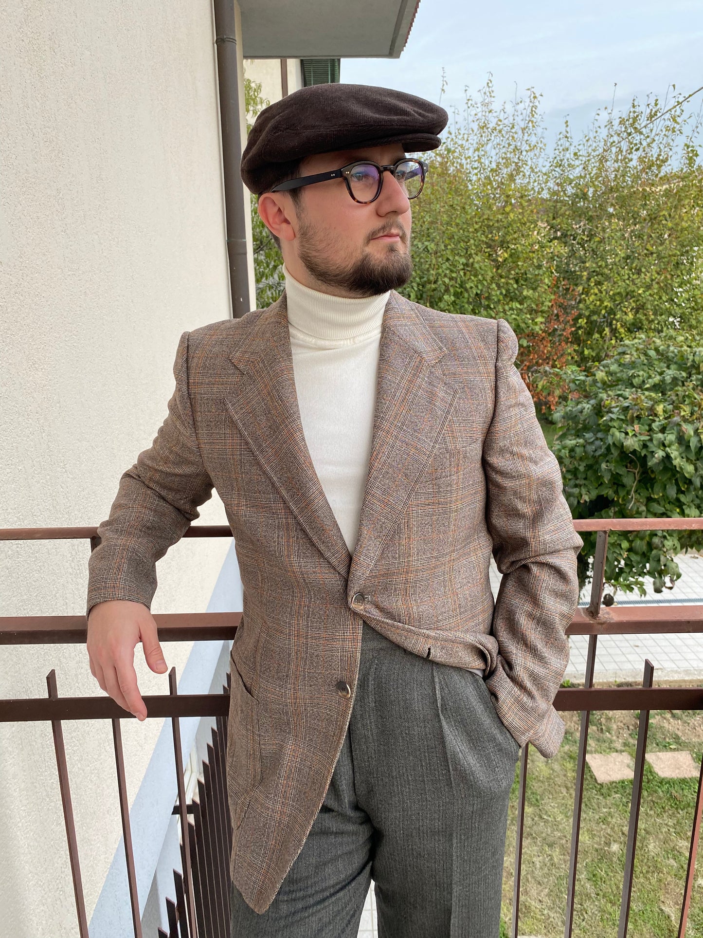 Giacca in principe di Galles anni '70