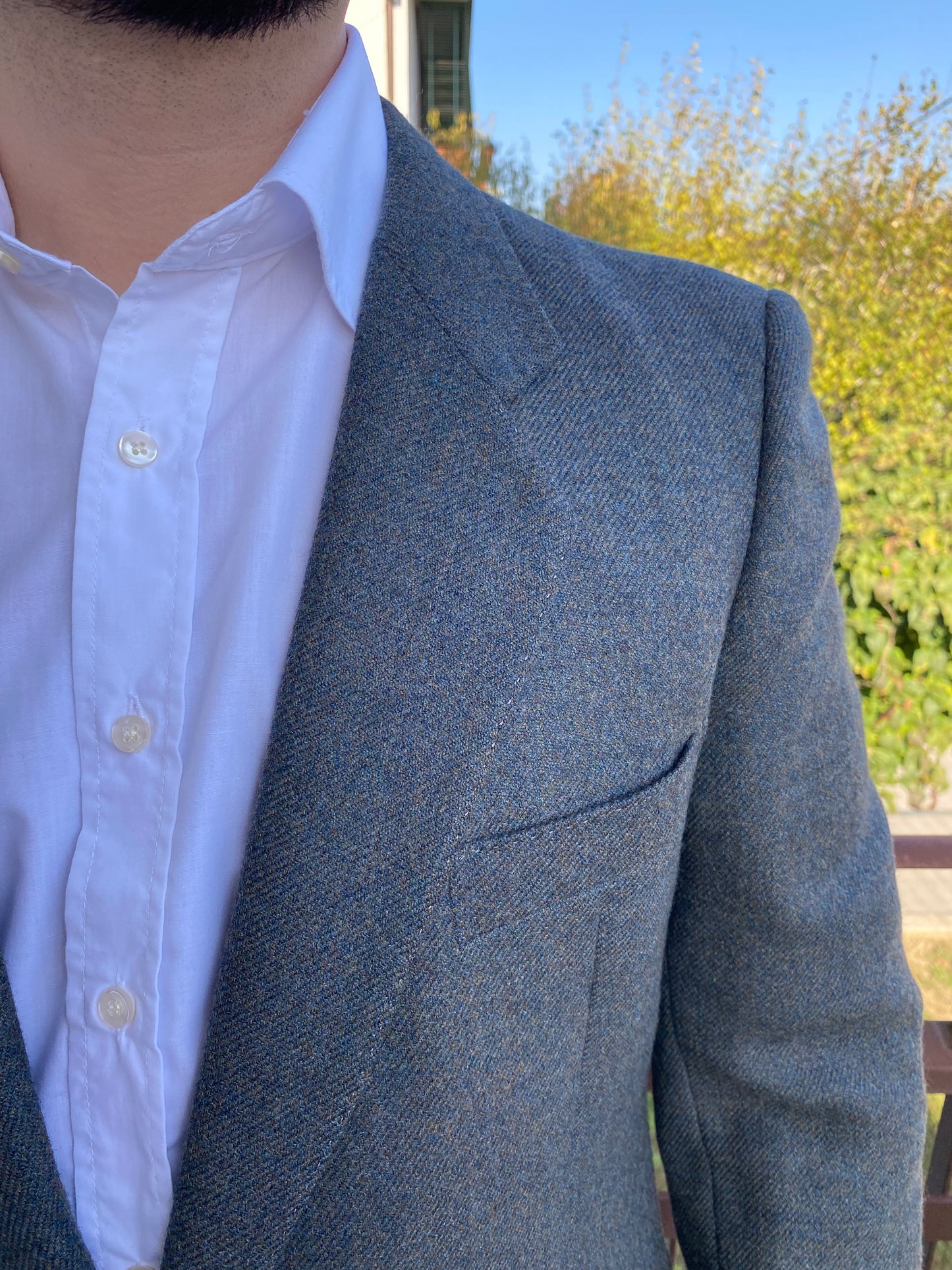 Completo colore grigio anni '70