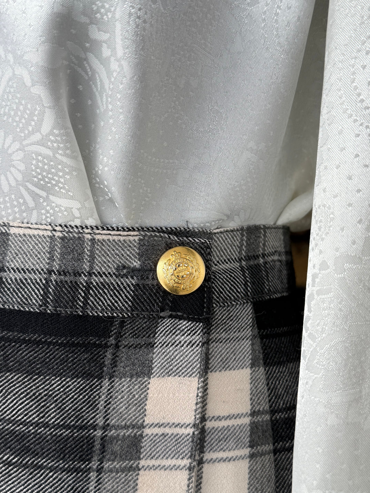 Minigonna in lana tartan - TG. 40