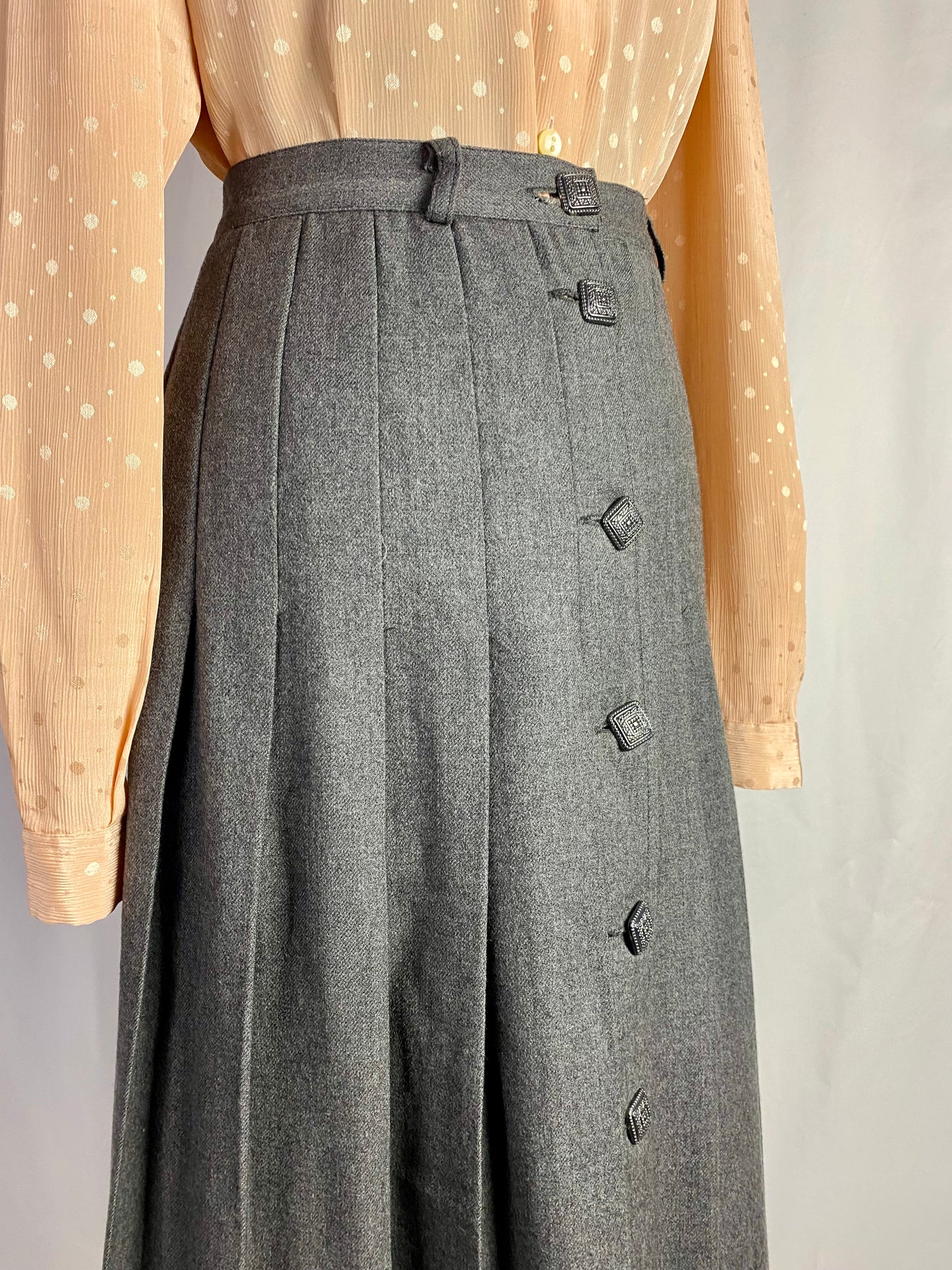 Gonna classica a pieghe  - TG 38/40