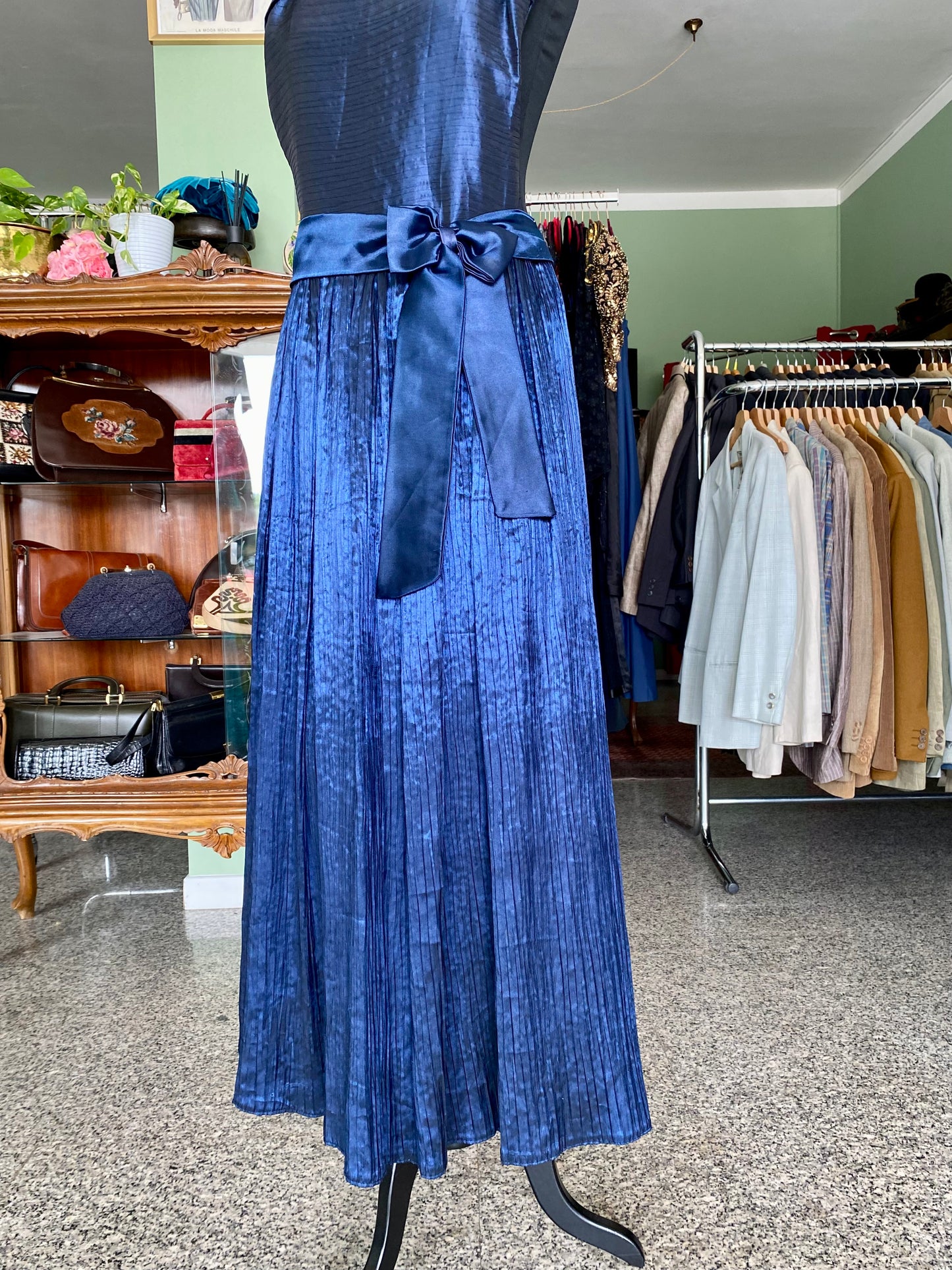Abito da sera  Blu Royal - TG. 40