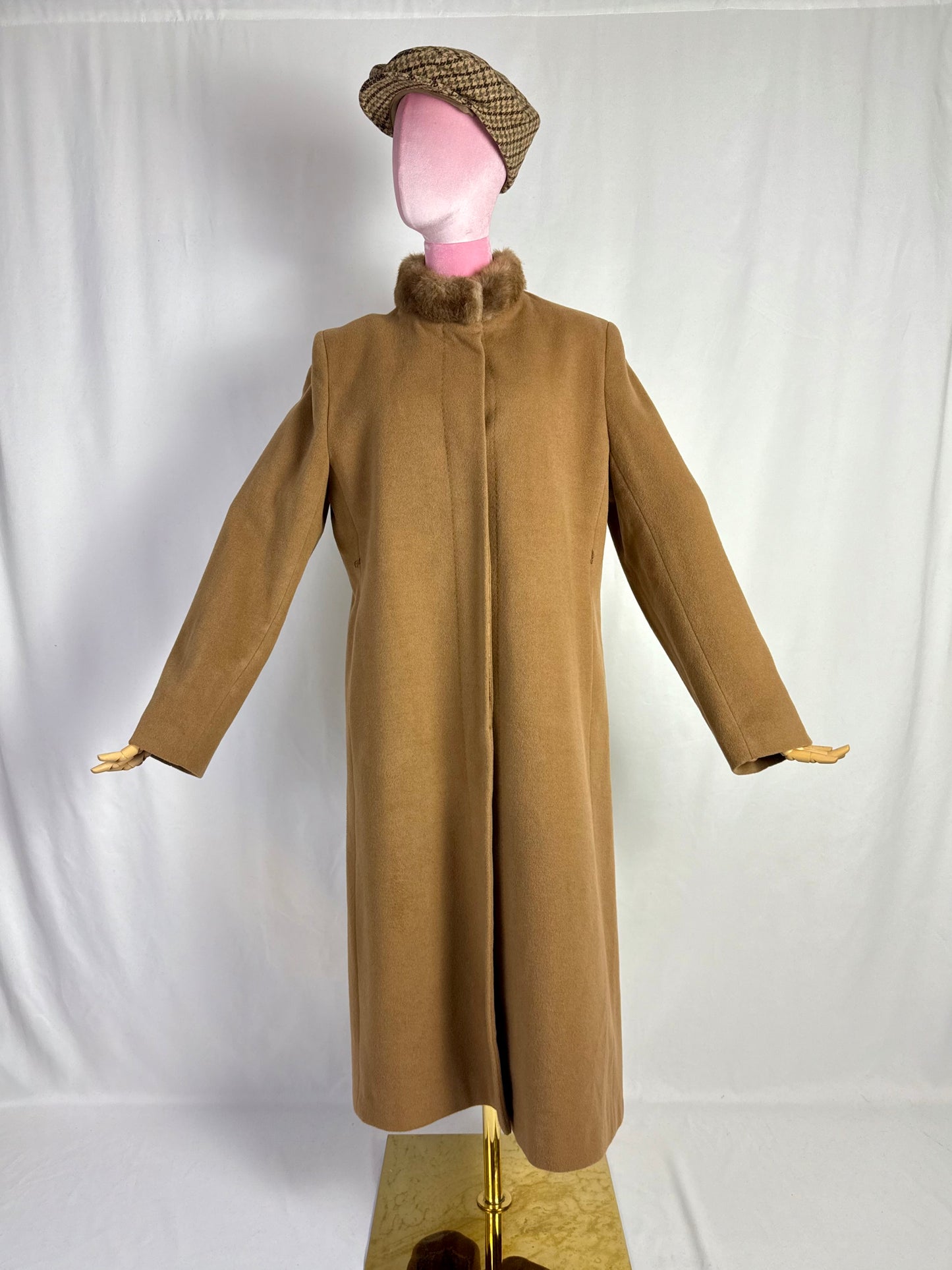 Cappotto classico color cammello - TG. 44/46