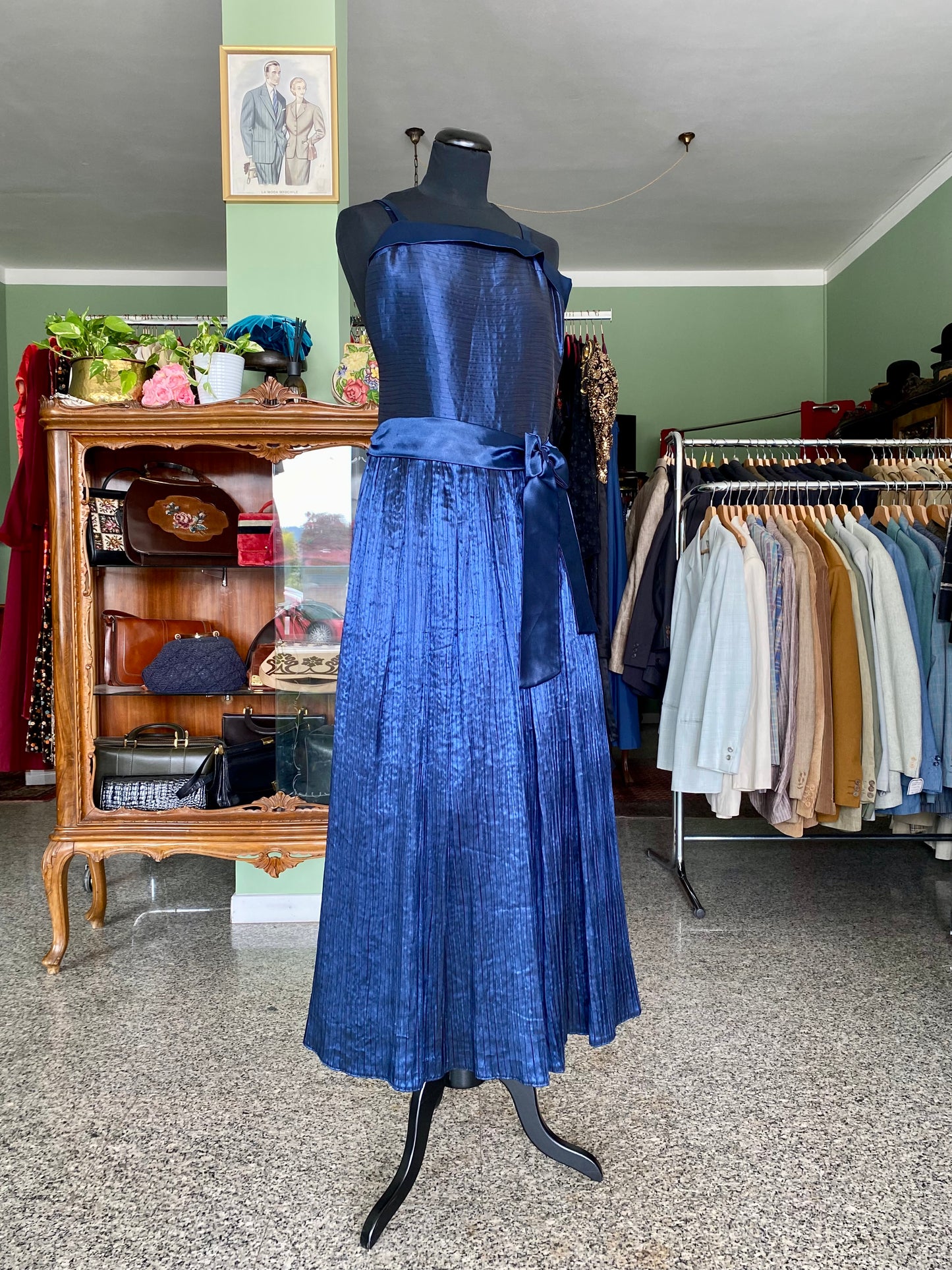 Abito da sera  Blu Royal - TG. 40