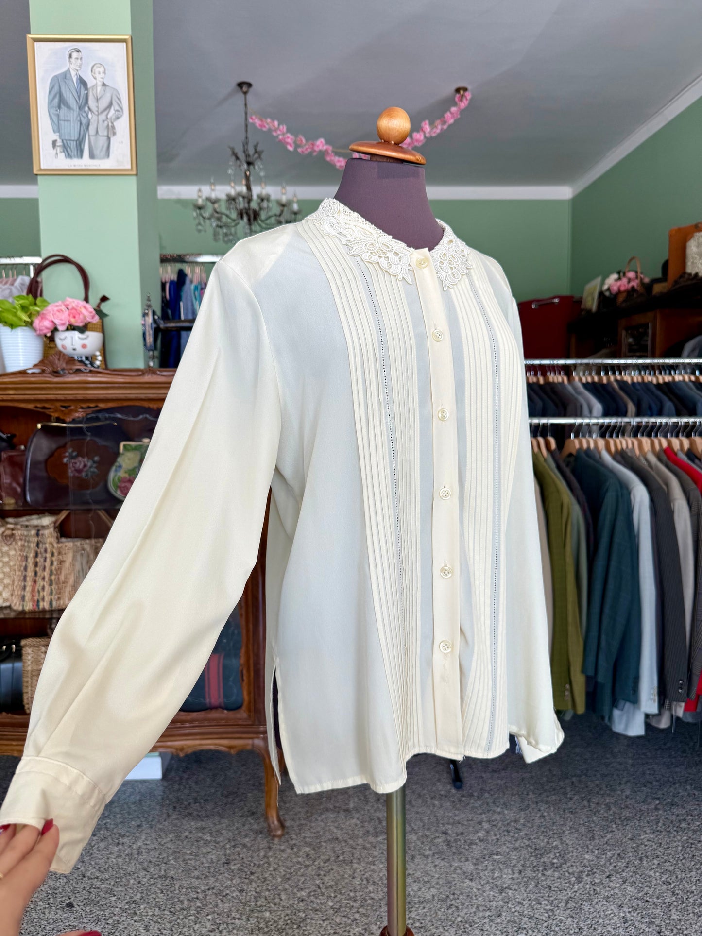 Camicia classica panna - TG. 44/46