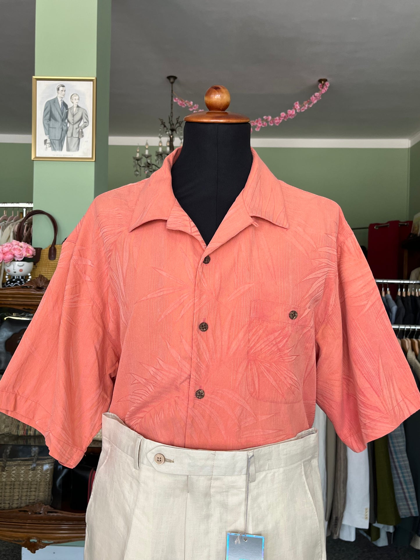 Camicia a maniche corte tg. M-L