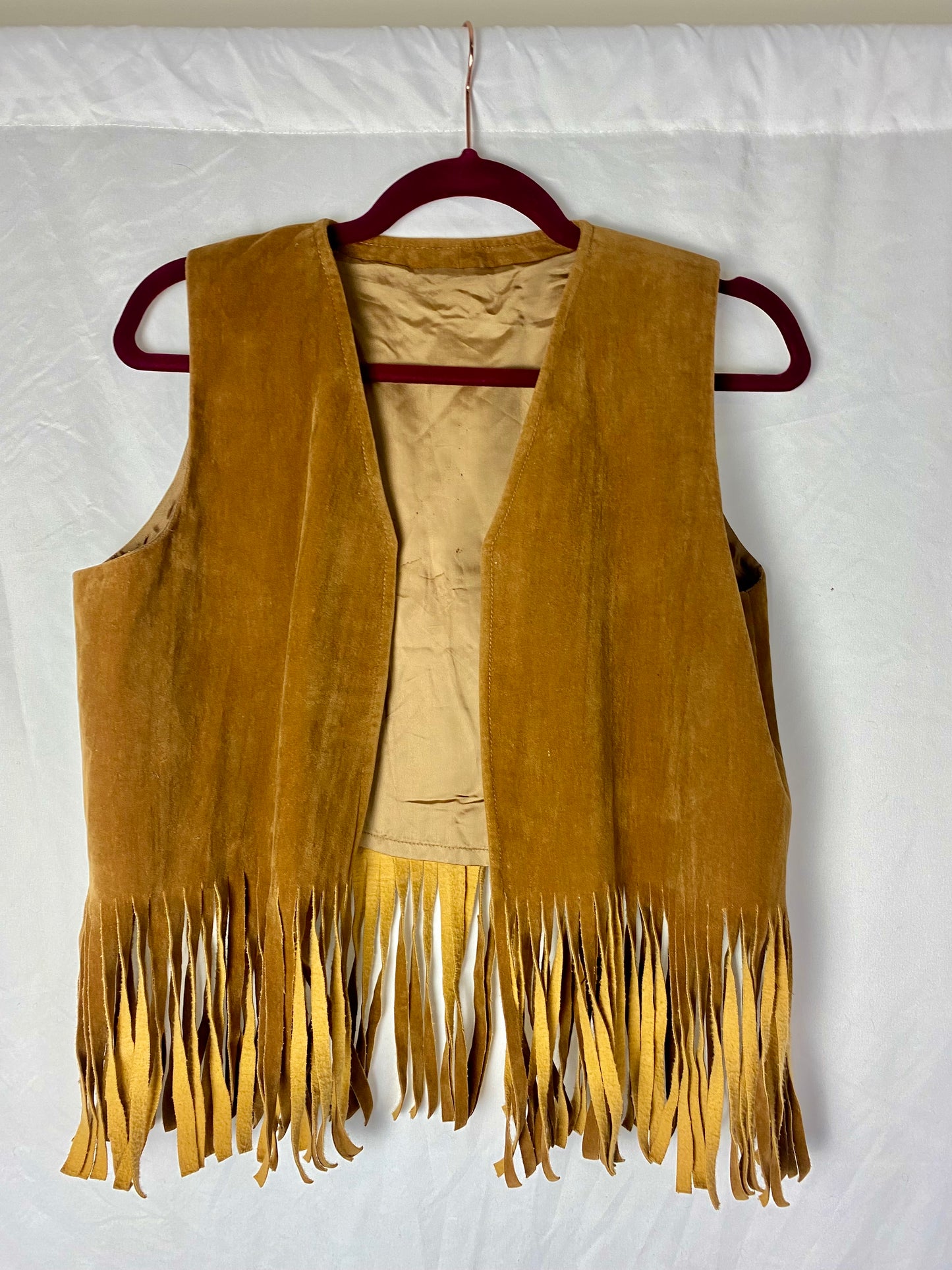 Gilet anni ‘70 con frange - TG. 40/42