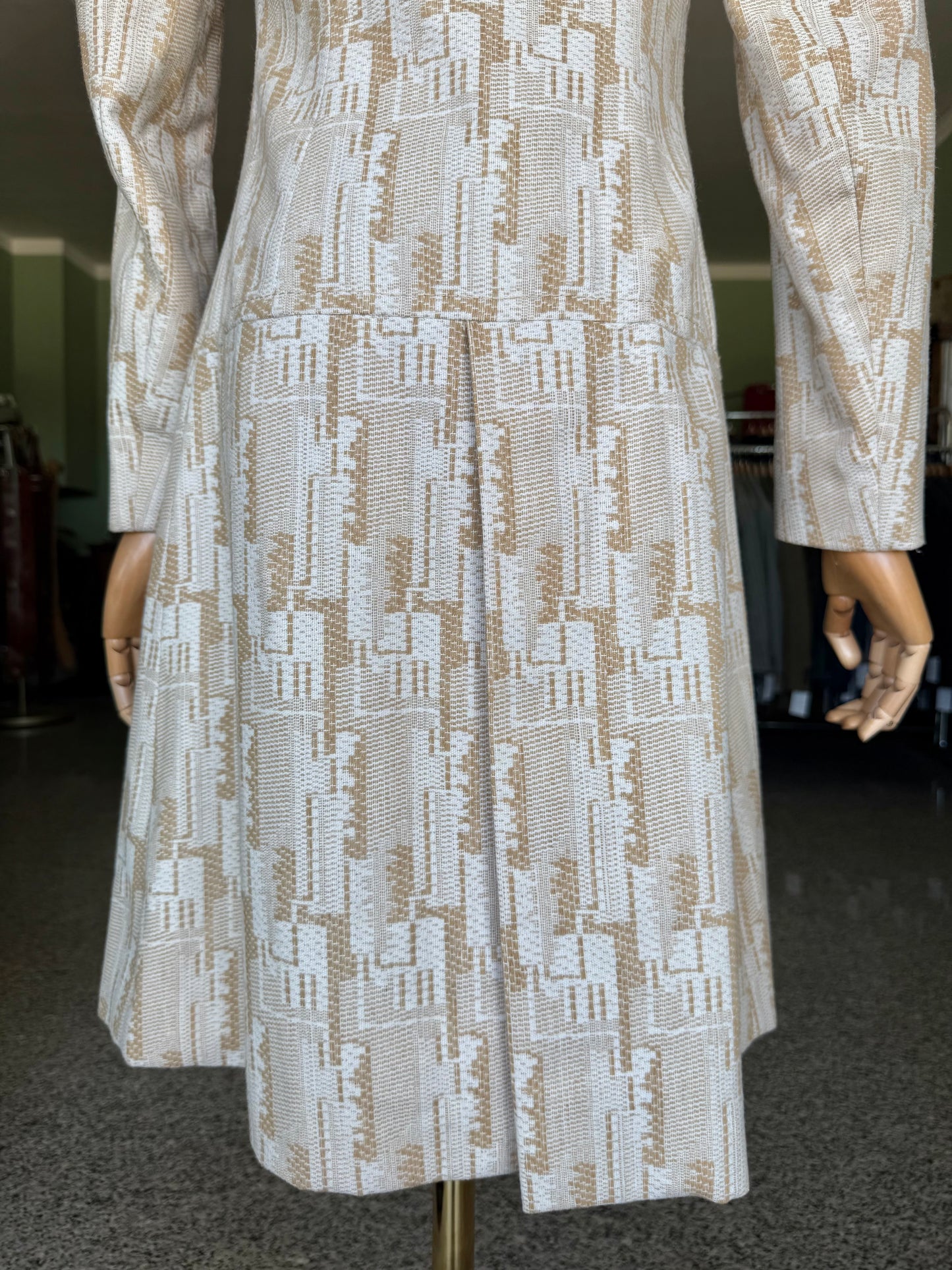 Cappottino anni ‘70 optical bon ton - TG. 38/40