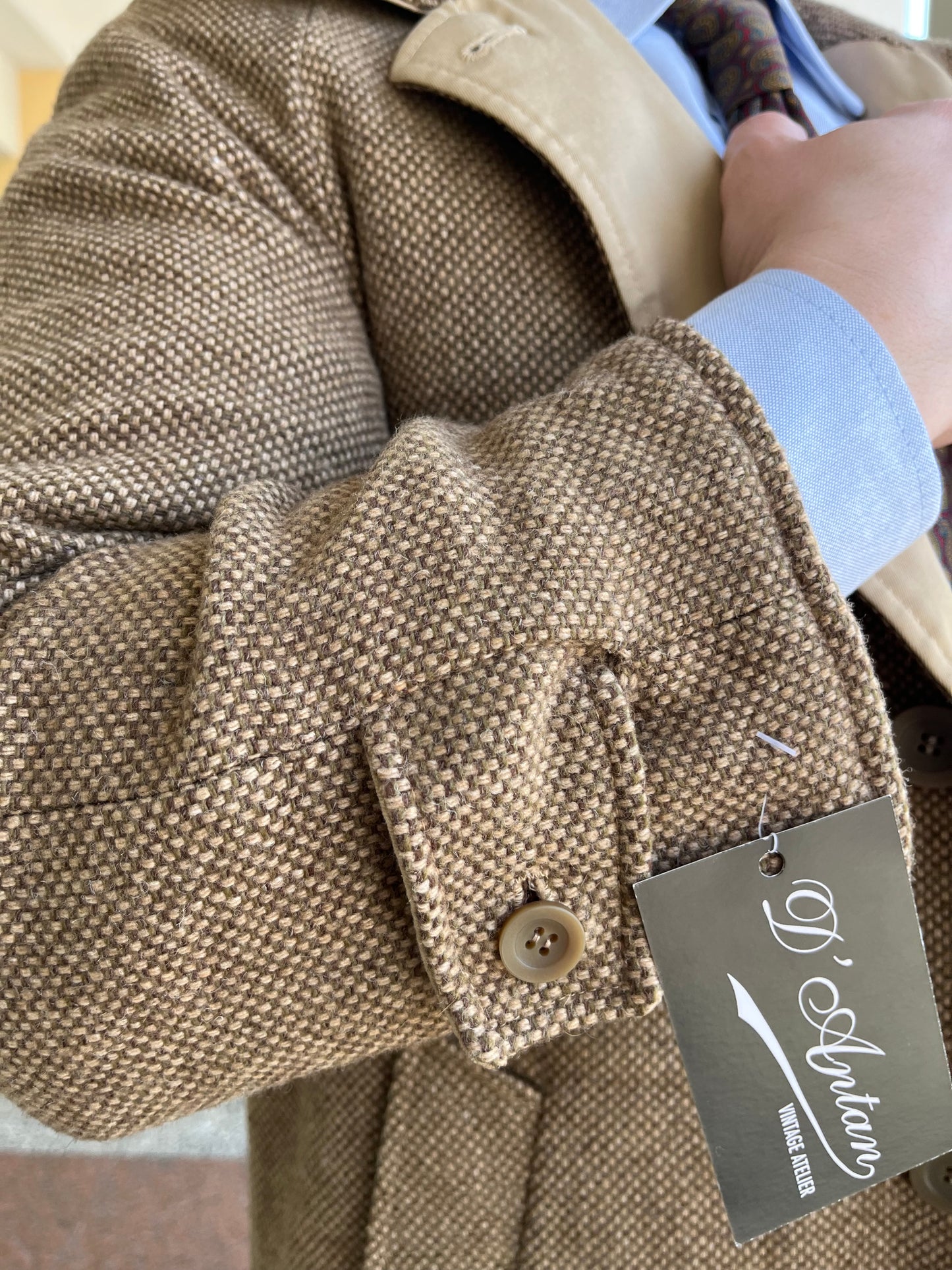 Trench anni ‘80 double-face tg. 46-48