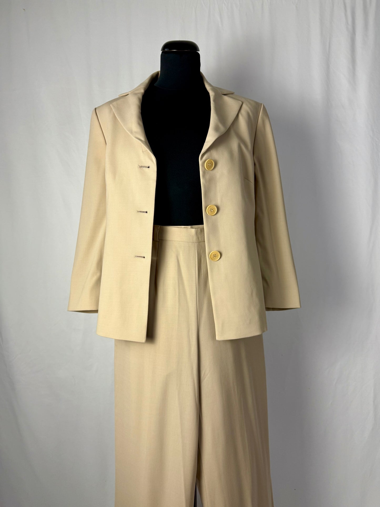 Tailleur classico color biscotto - TG. 40