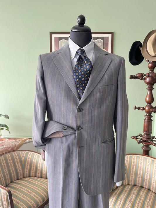 Completo anni ‘70 grigio/polvere