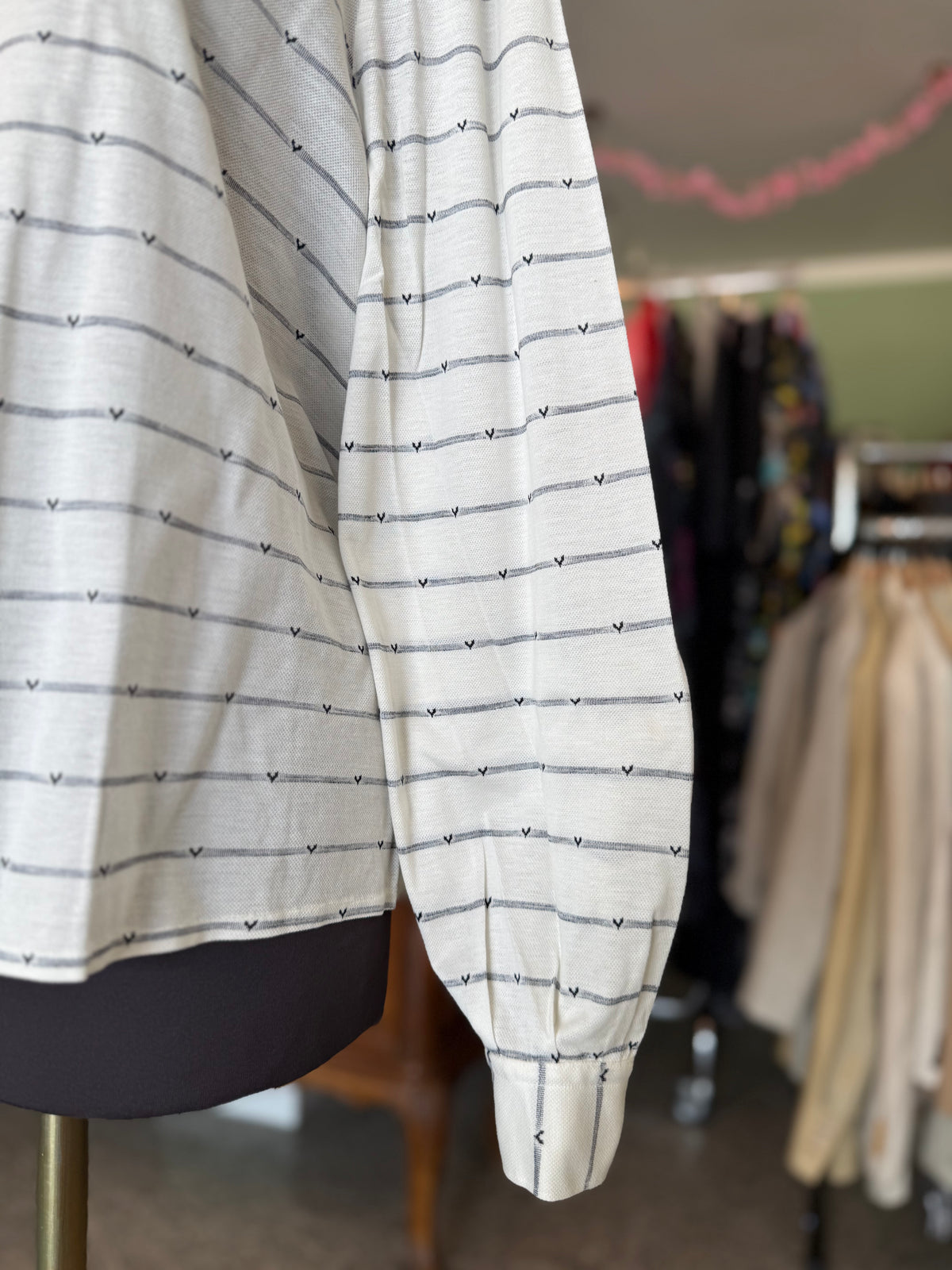 Camicia classica con micro fantasia - TG. 44