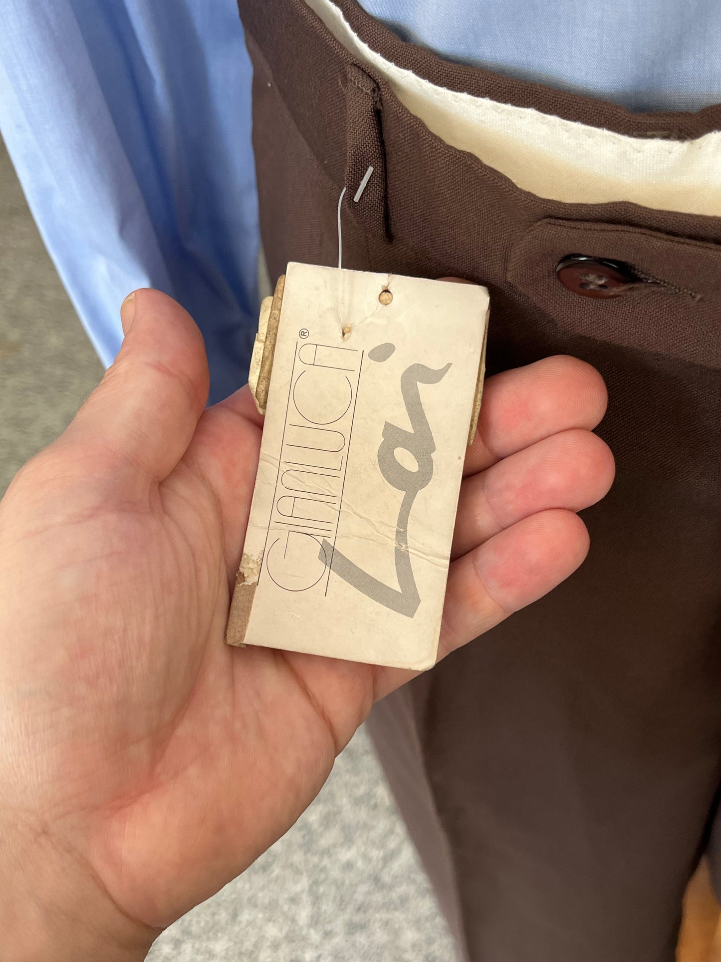 Calzoni in lana NOS tg. 46-48