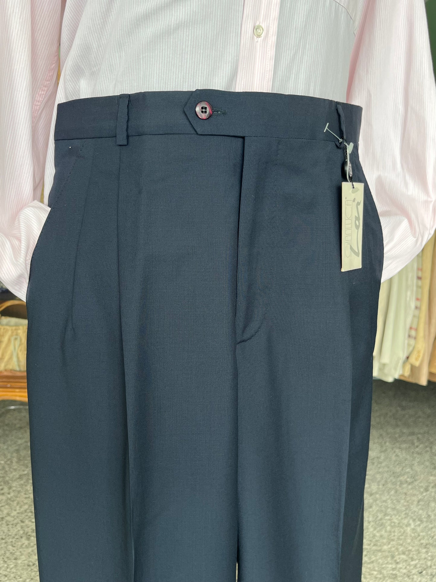 Calzoni in fresco di lana NOS tg. 48