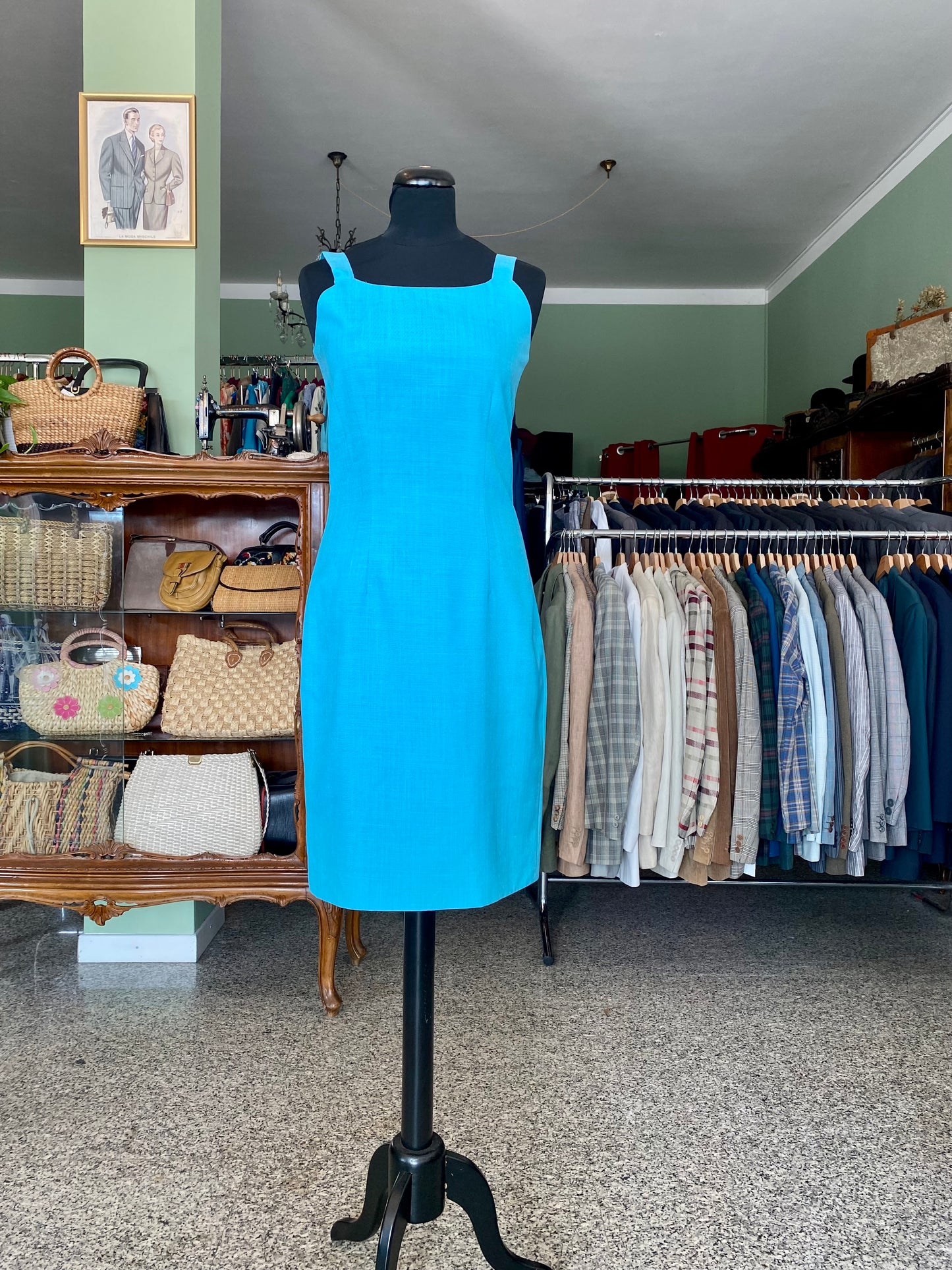 Tubino anni ‘90 misto lino - TG. 40