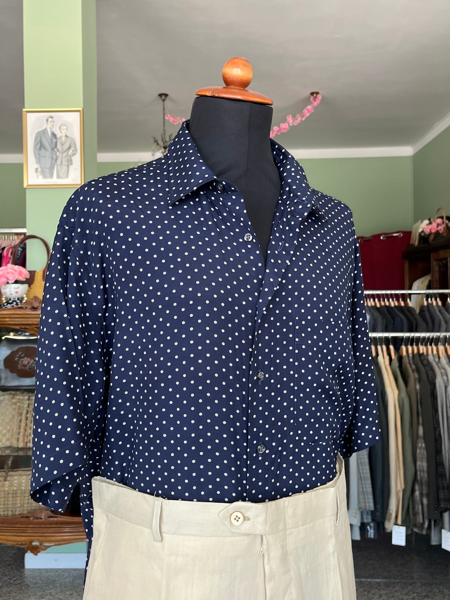 Camicia a maniche corte tg. L-XL
