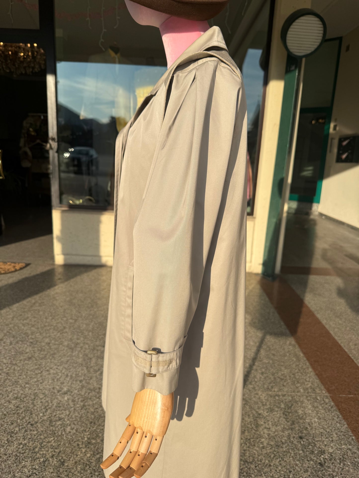 Trench fine anni ‘70 beige - TG. 44