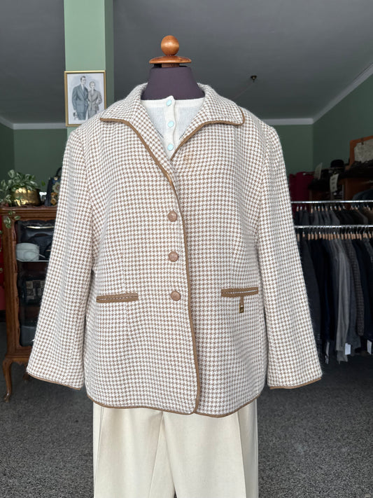 Giacca in lana e angora - TG. 52/54