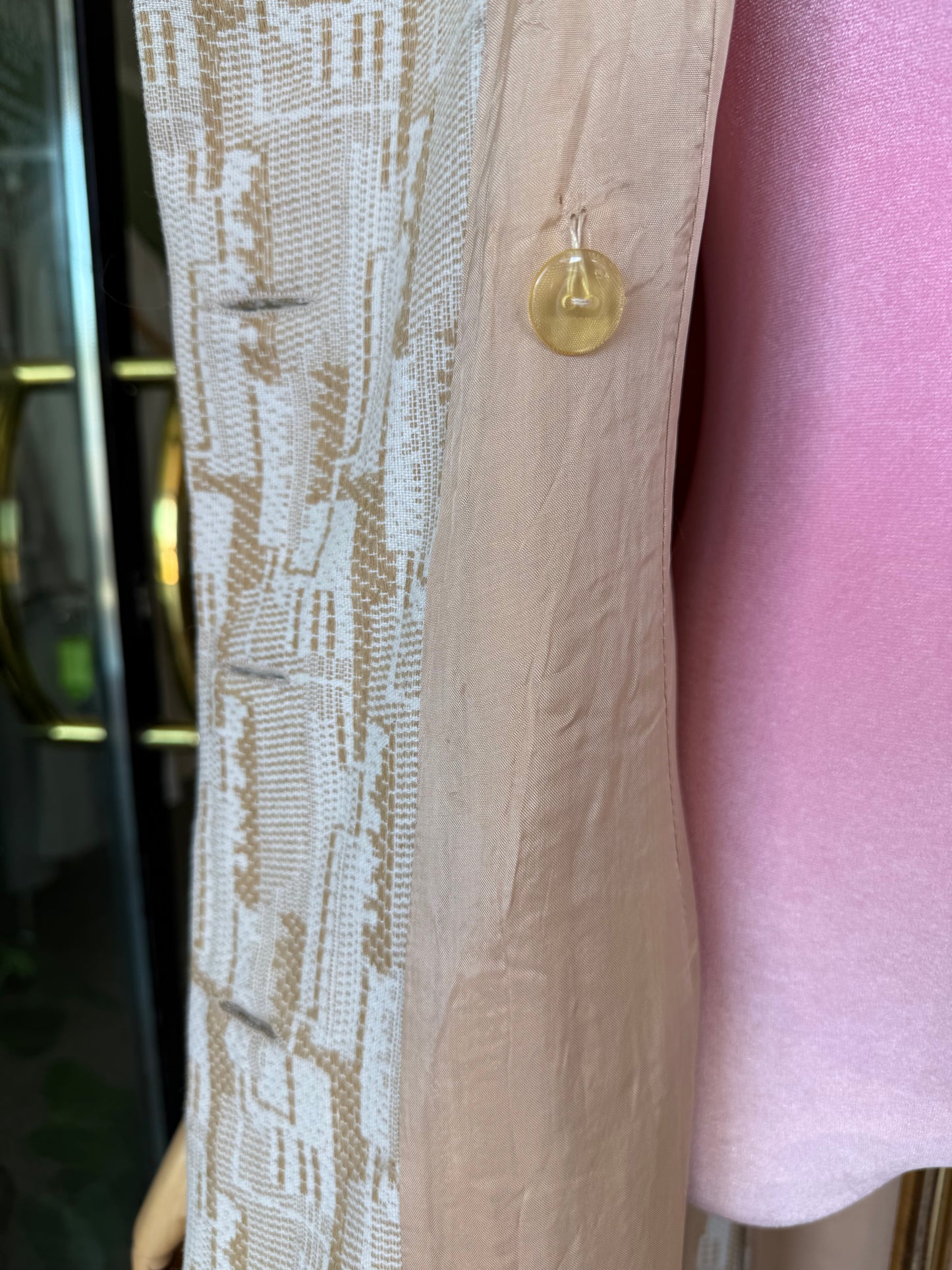 Cappottino anni ‘70 optical bon ton - TG. 38/40