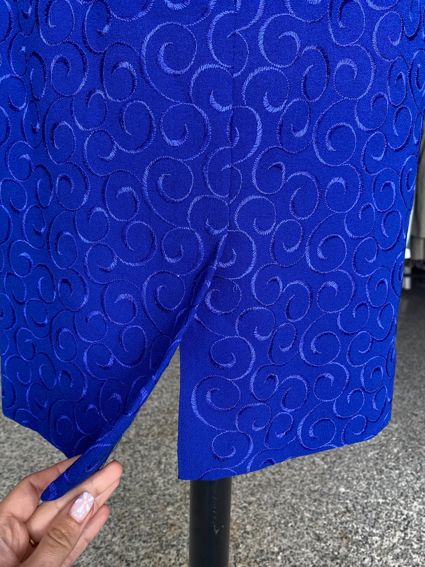 Abito elegante blu Royal - TG. 42/44 circa