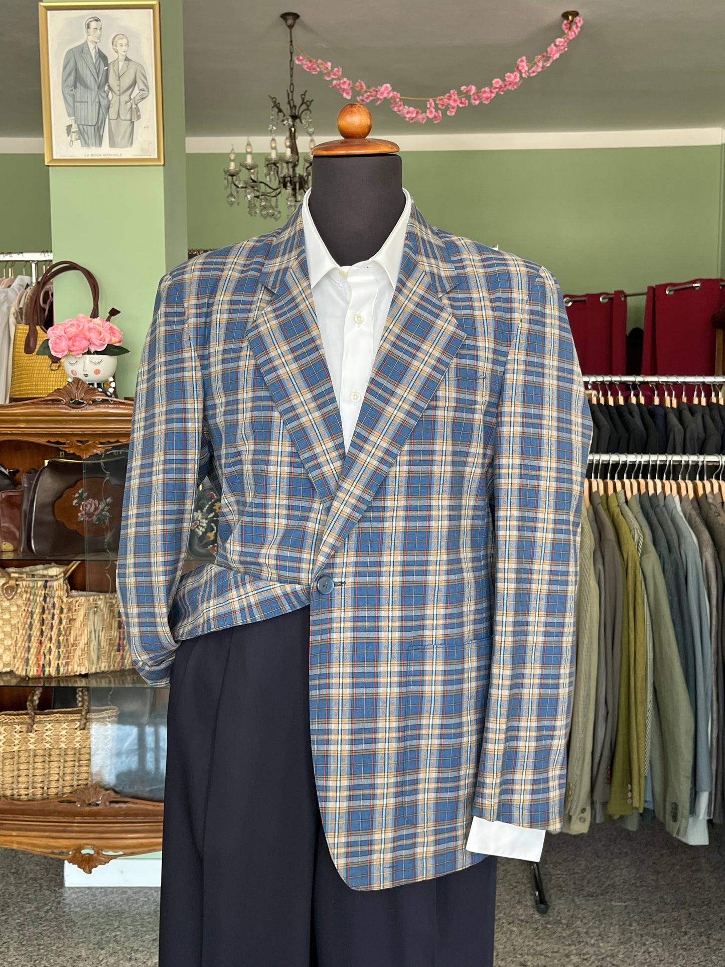 Giacca madras anni ‘80