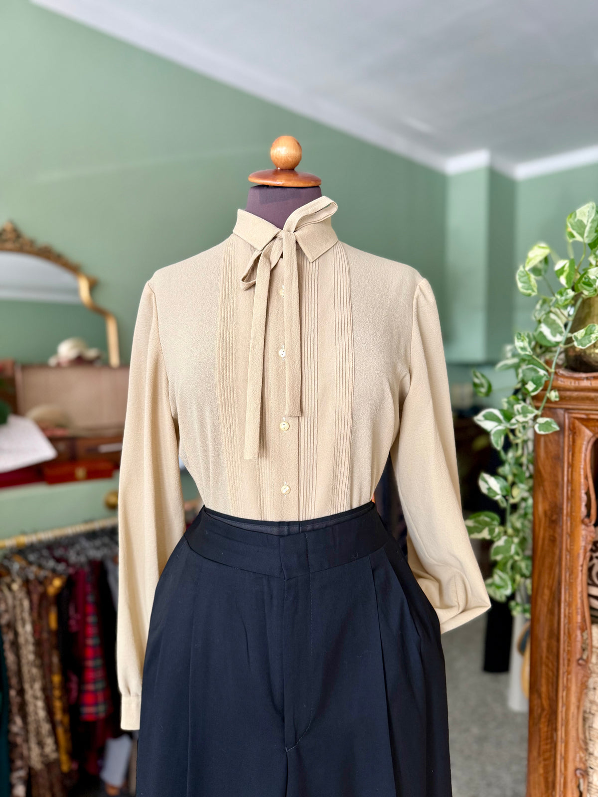 Camicia classica con fiocco - TG. 42