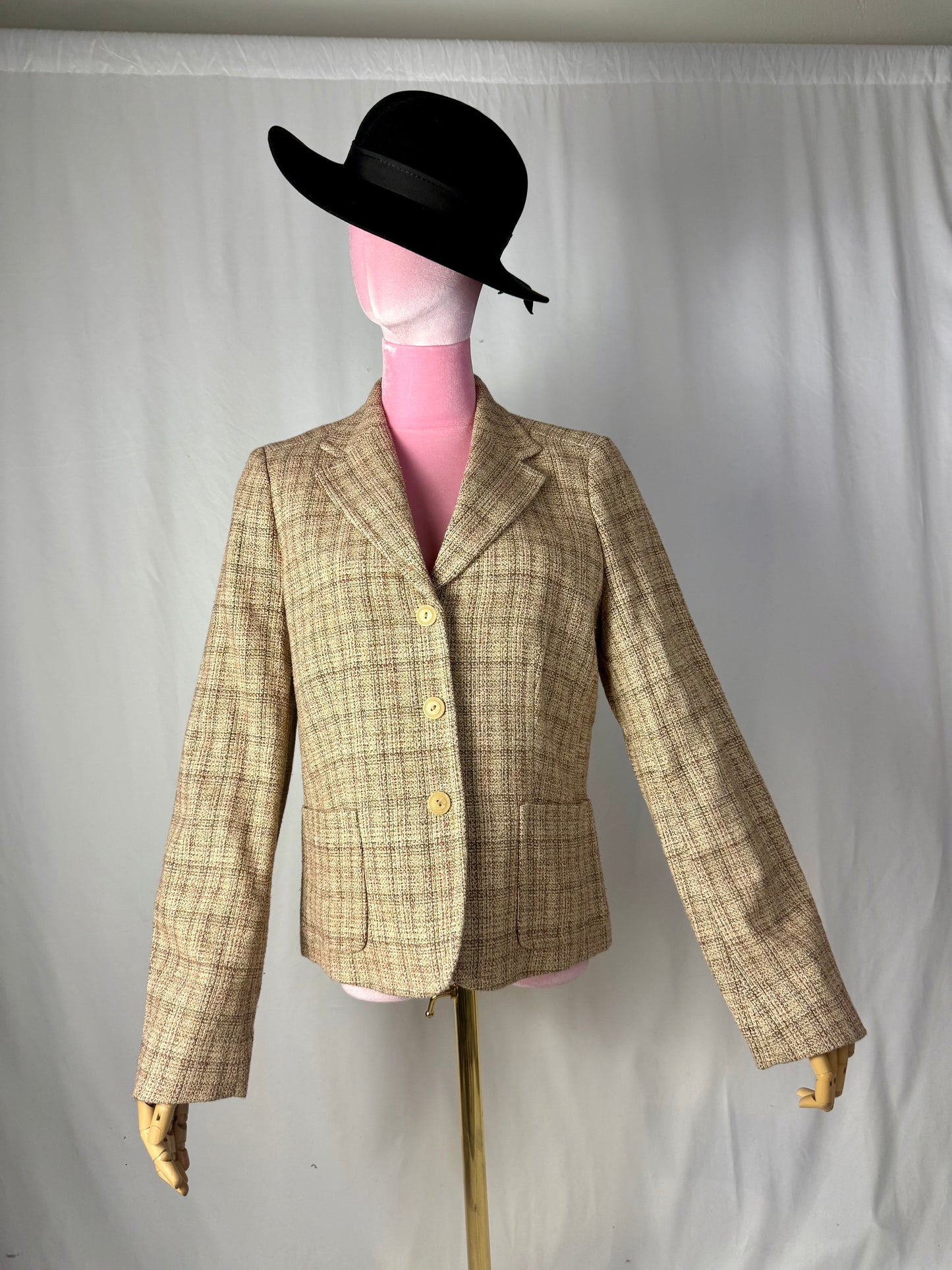 Giacca in seta e lana - TG. 44