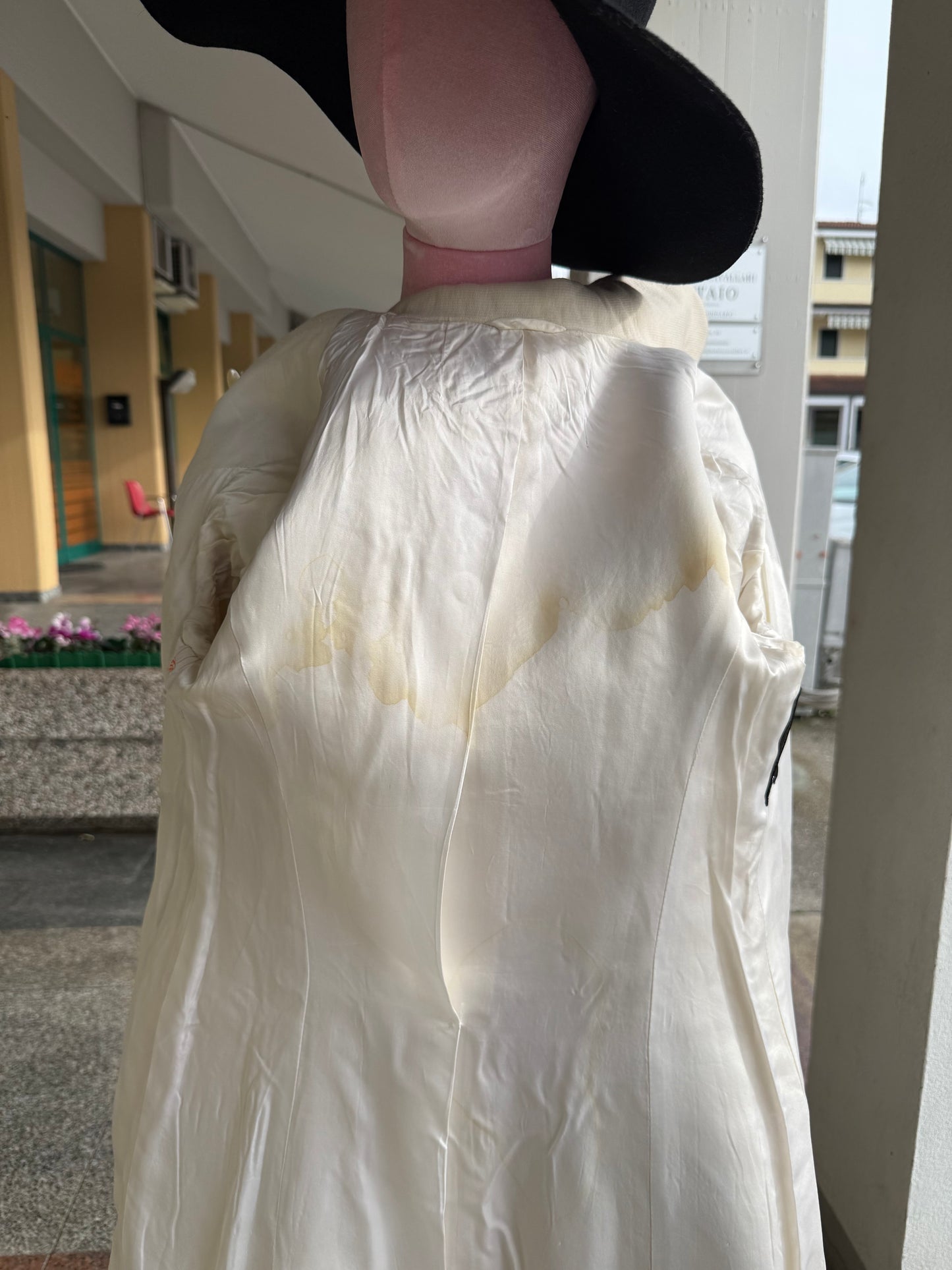 Cappotto anni ‘60 panna - TG. 36/38
