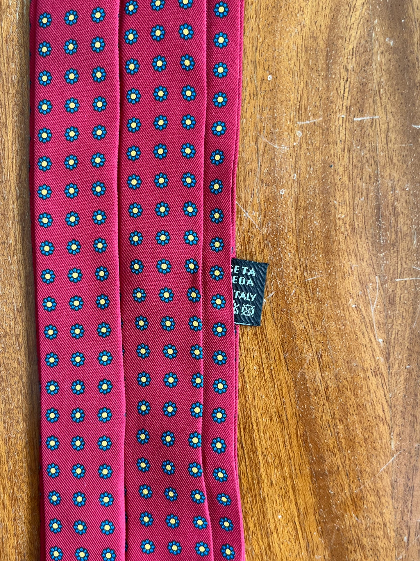 Ascot seta micro-fantasia