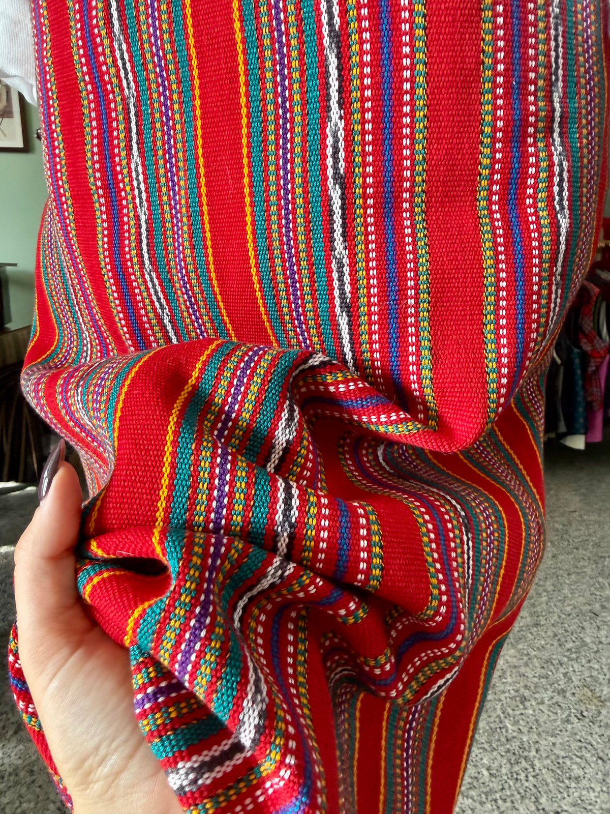 Gonna longuette a righe multicolore - TG. 40