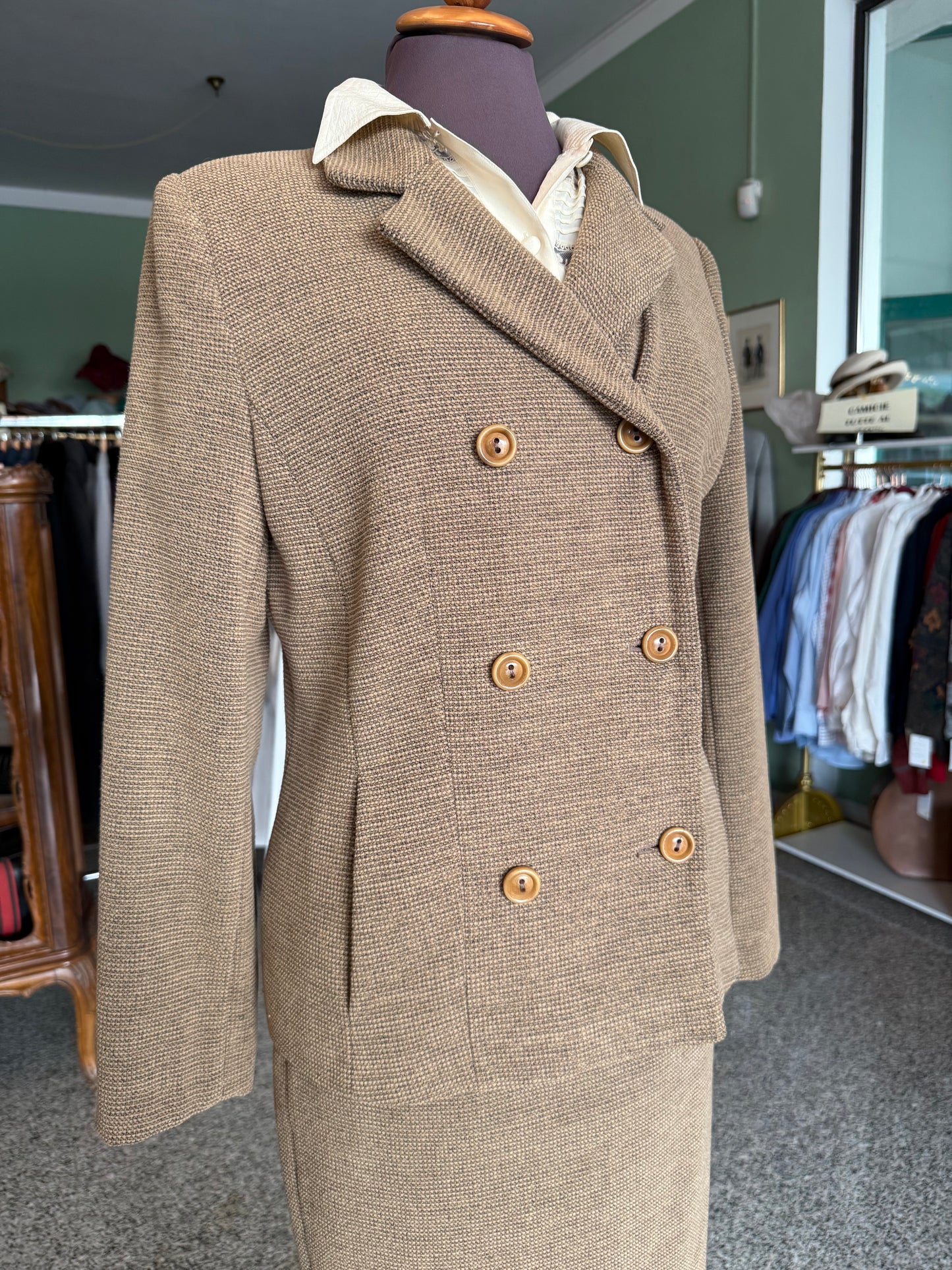 Tailleur sabbia anni ‘80/‘90 - TG. 42