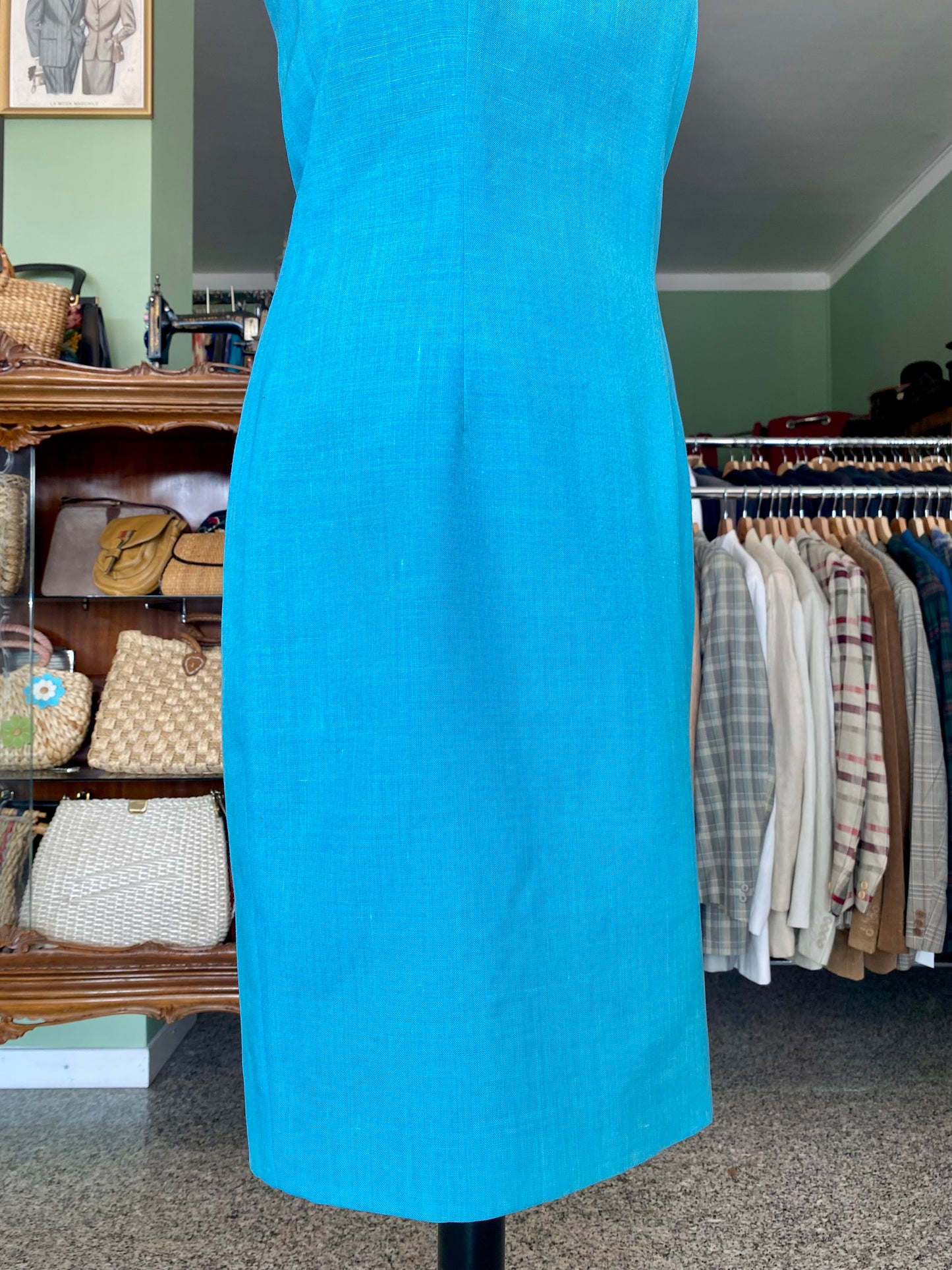 Tubino anni ‘90 misto lino - TG. 40