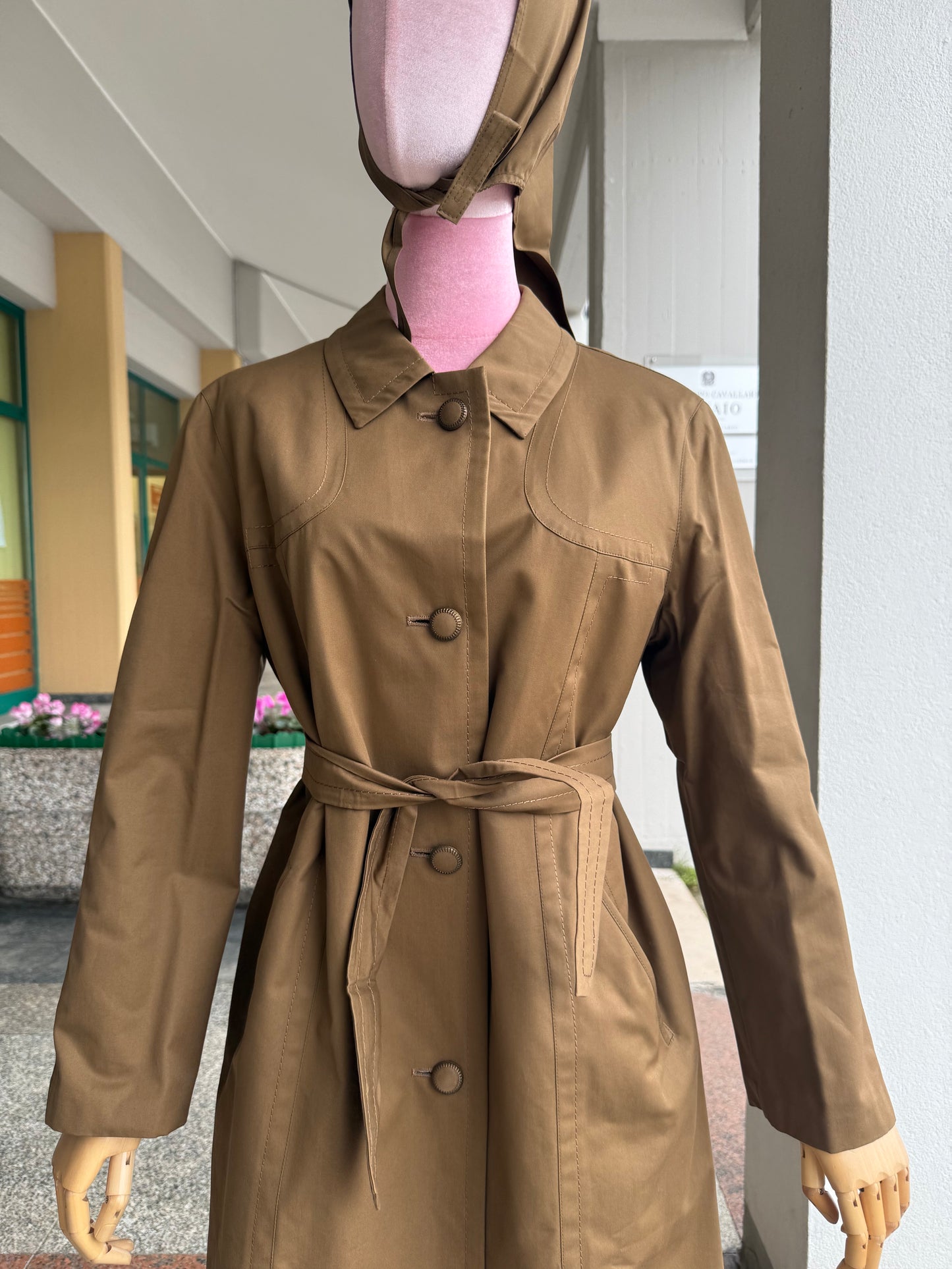 Trench nocciola new old stock - TG. 42