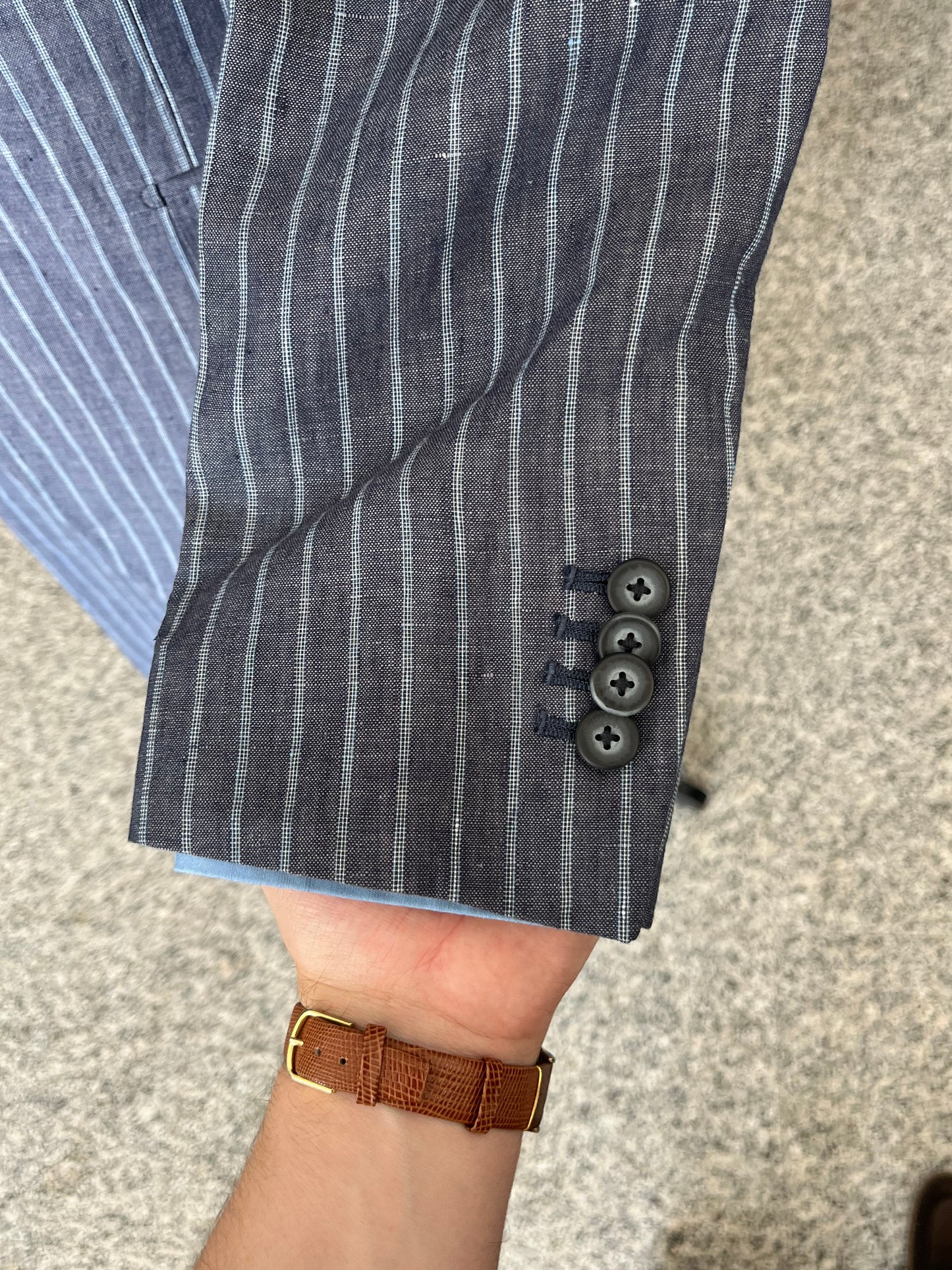 Completo in lino tg. 48-50