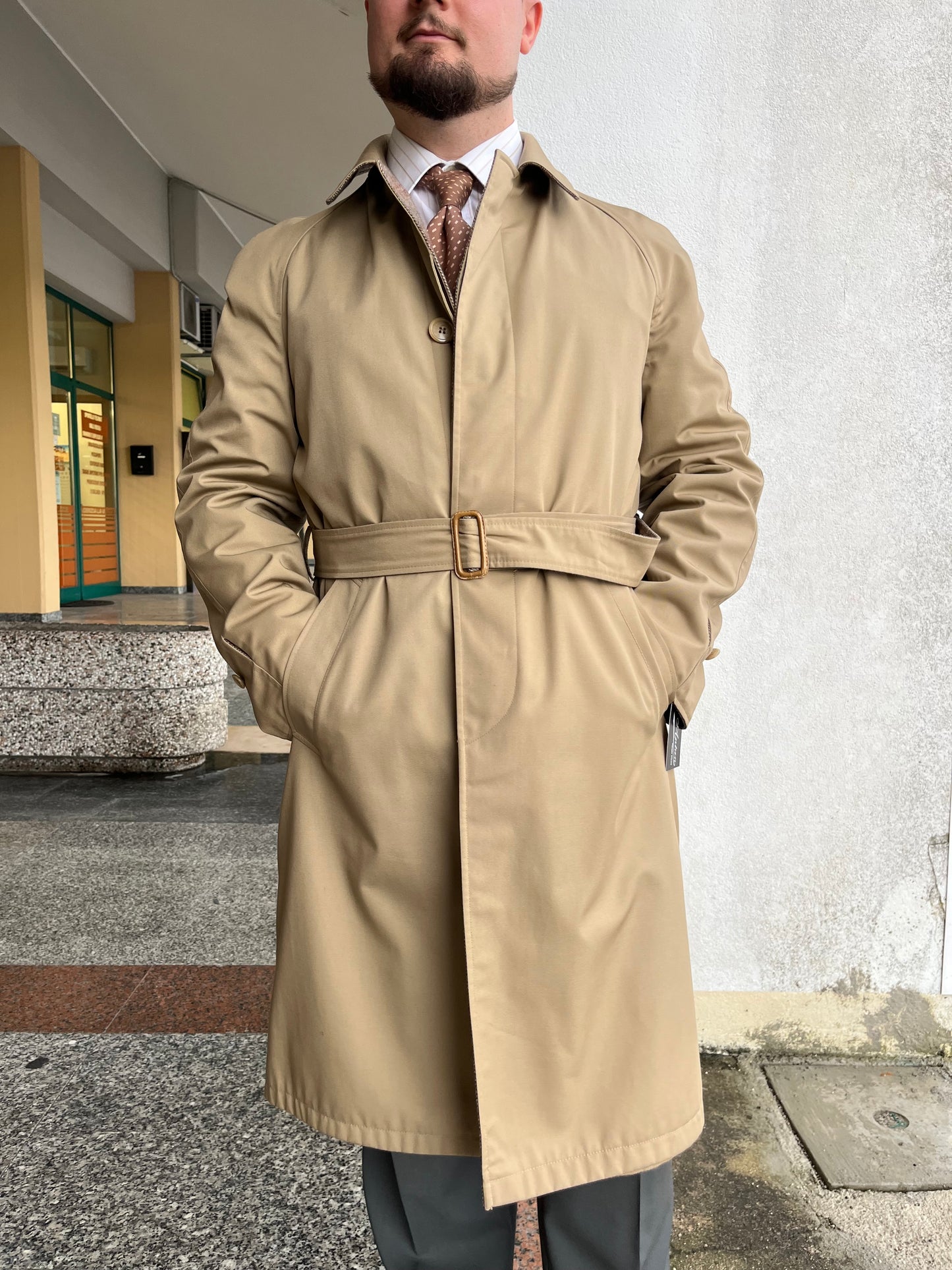 Trench anni ‘70 double-face tg. 46-48-50