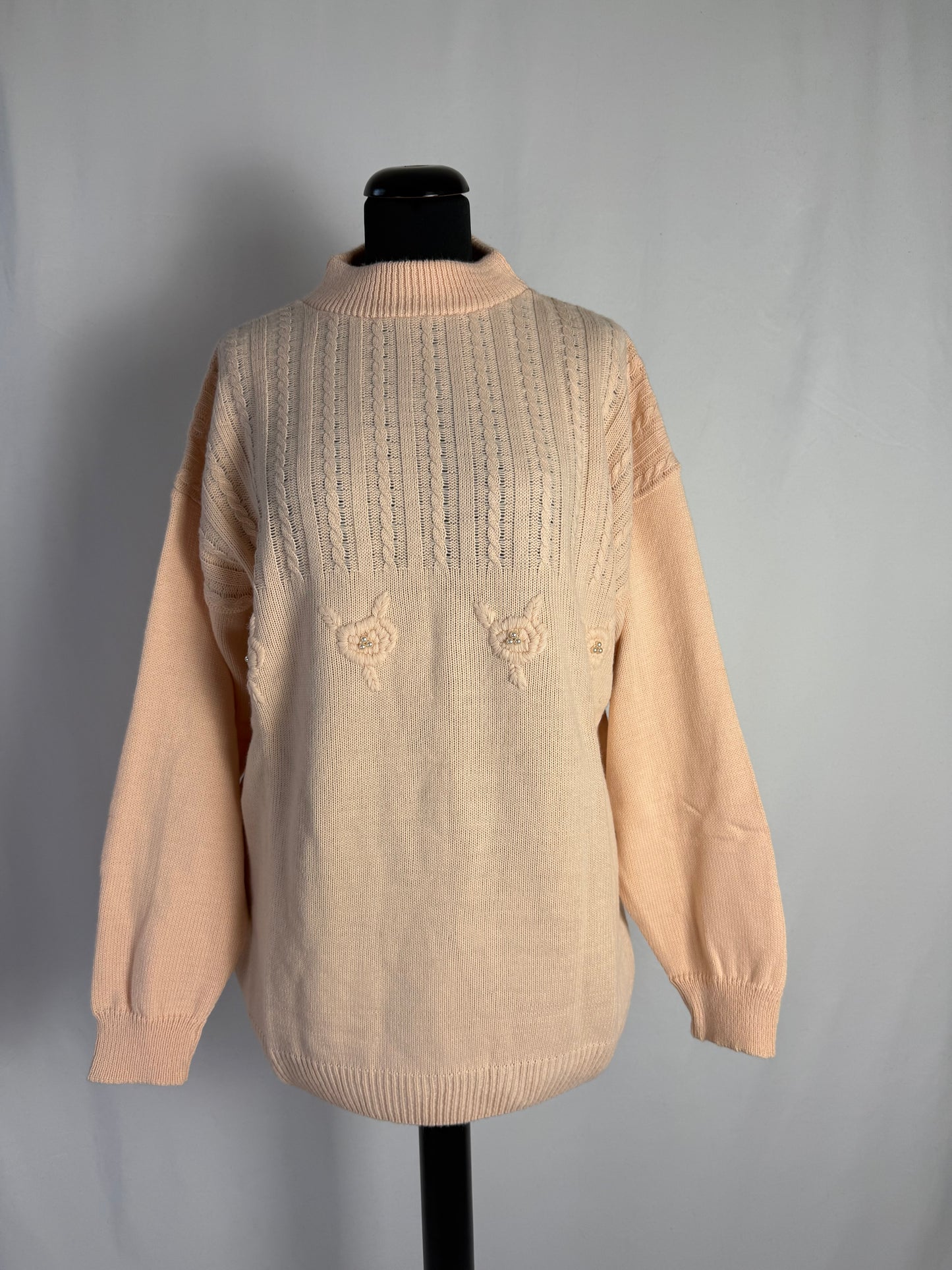 Maglione rosa pastello - TG. 46/48/50