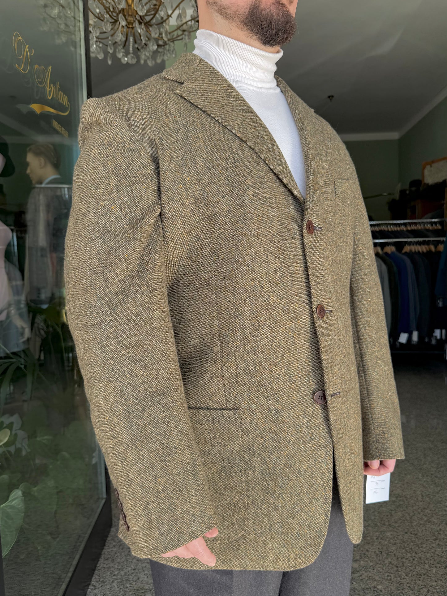 Giacca in tweed anni '80 tg. 56