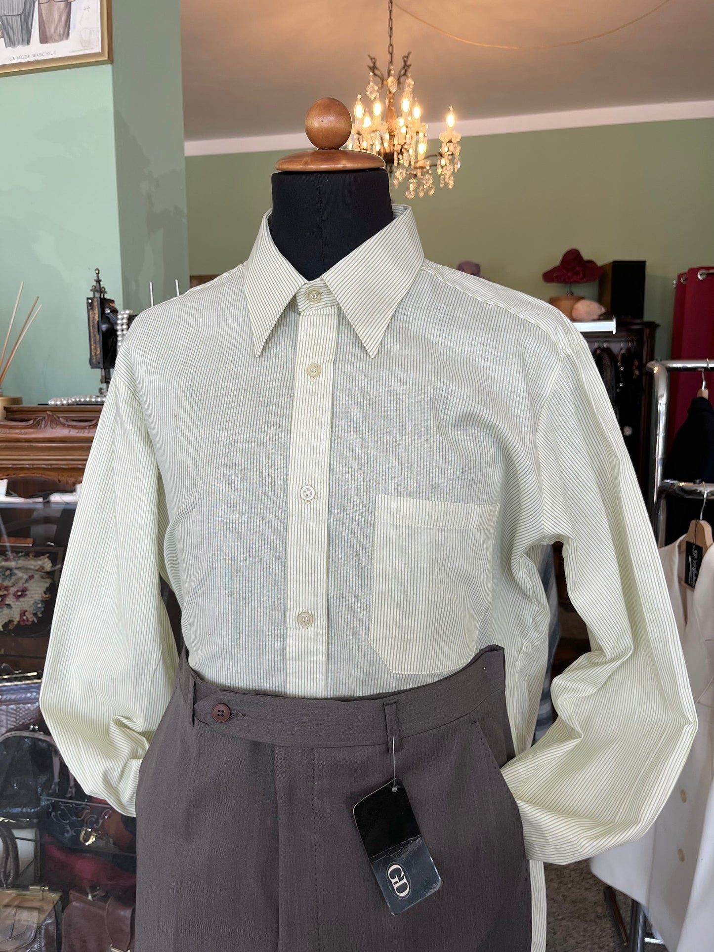 Camicia anni ‘70 cotone mercerizzato
