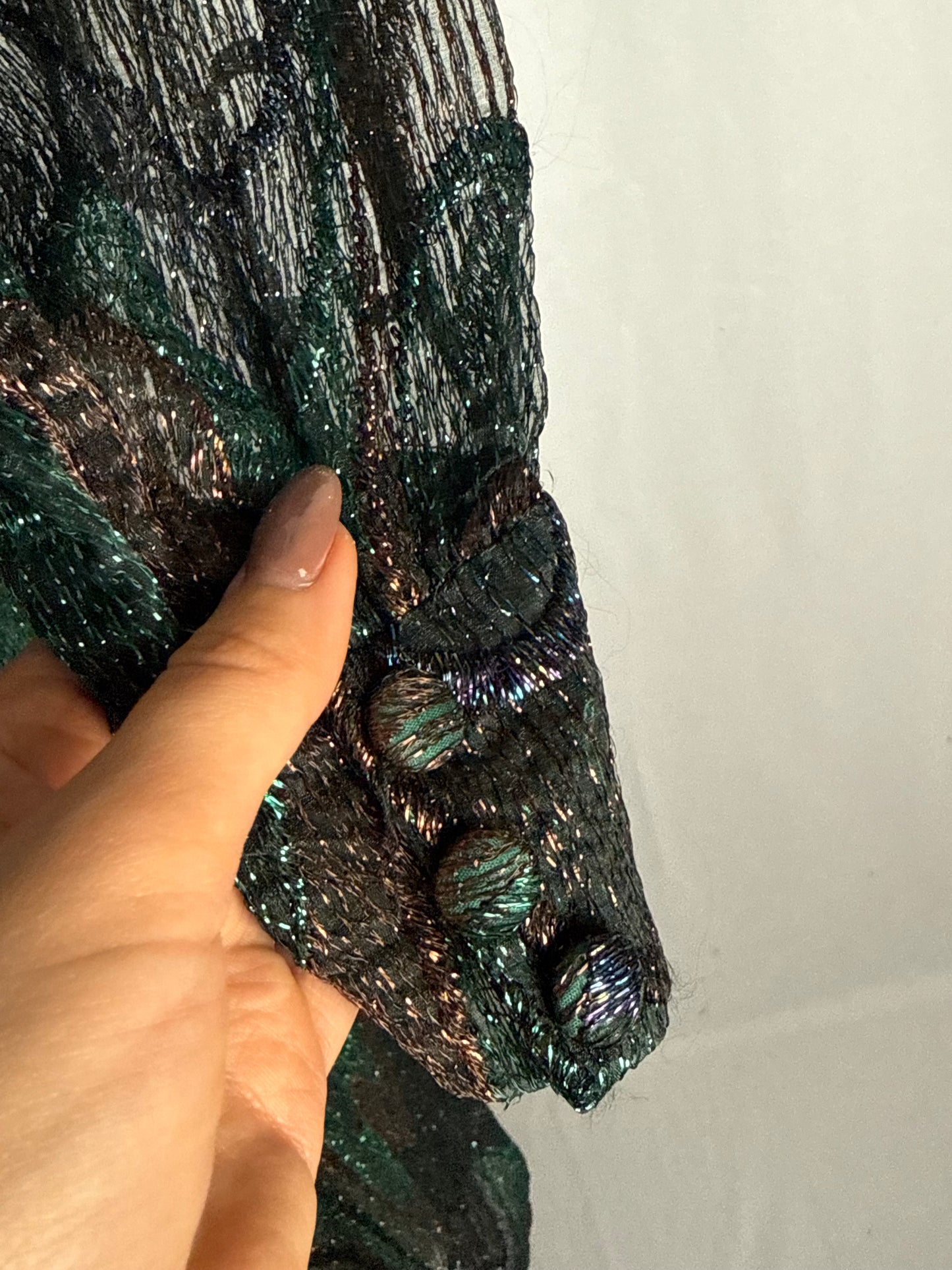 Abito sartoriale anni ‘60 in lurex- TG. 42/44